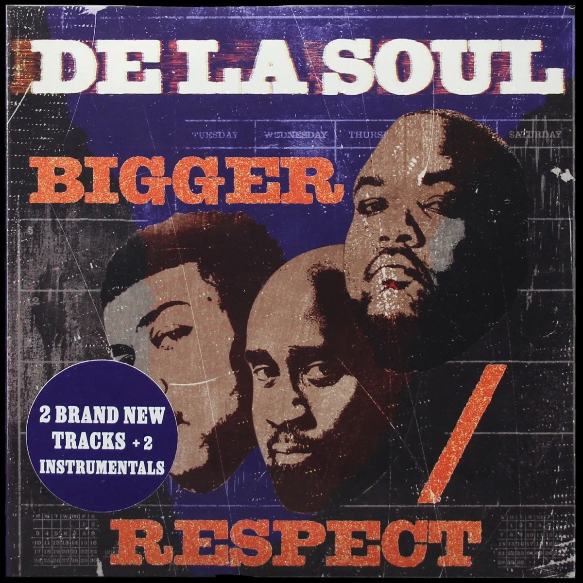 LP De La Soul — Bigger / Respect фото