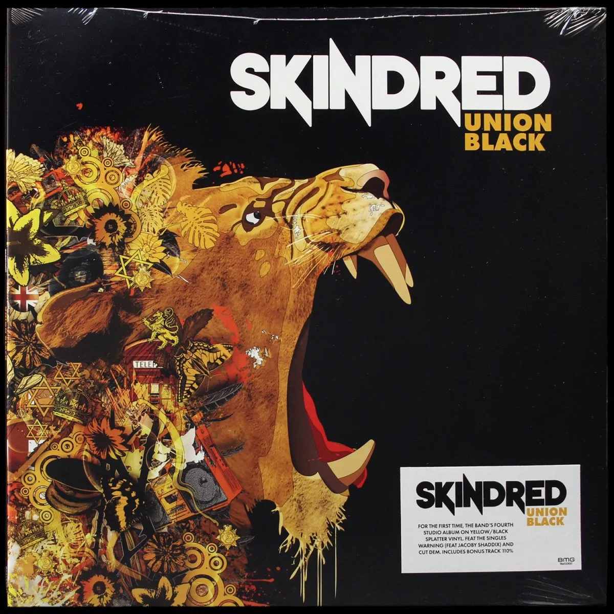 LP Skindred — Union Black (цветной винил) фото