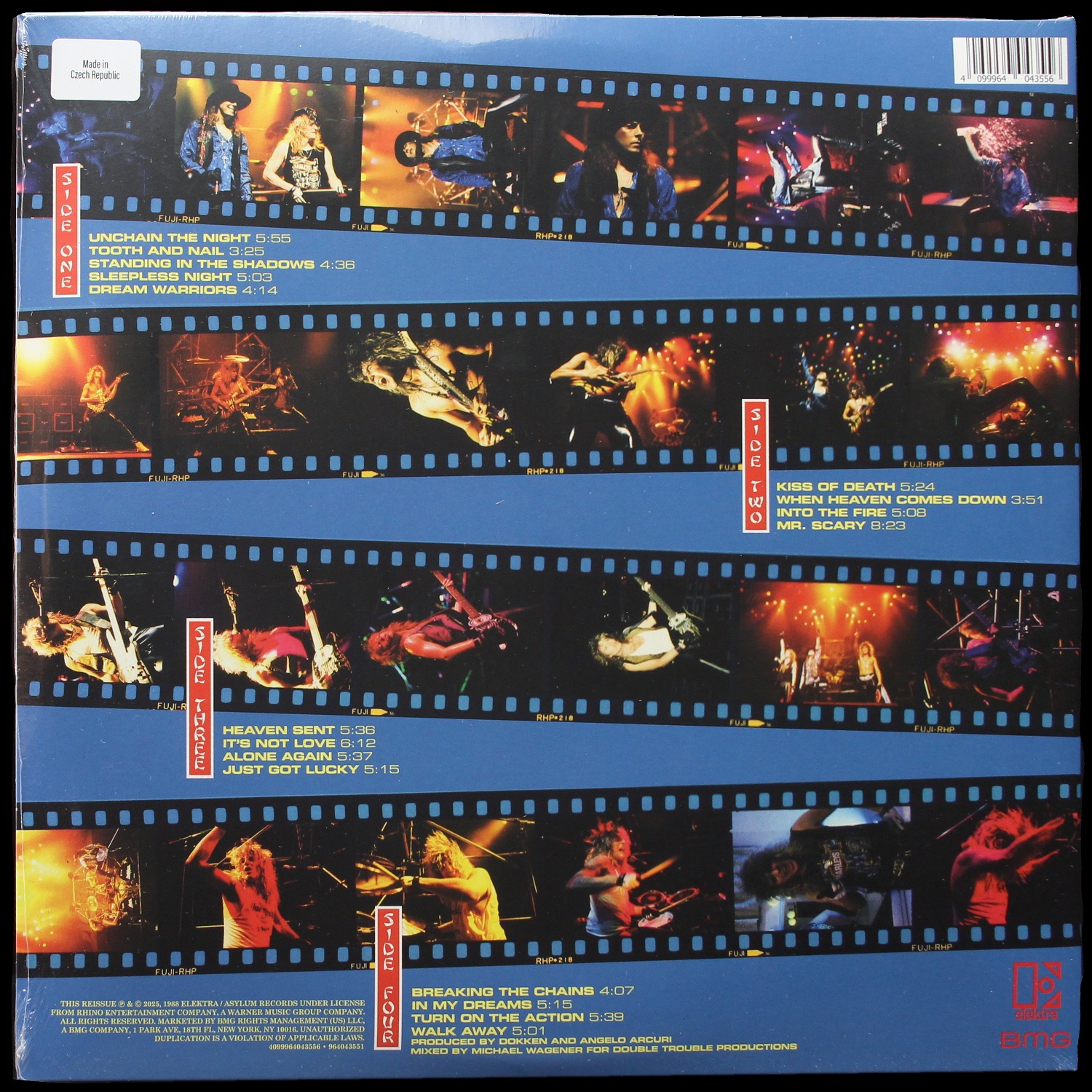 LP DOKKEN — Beast From The East (2LP,  цветной винил) фото 2