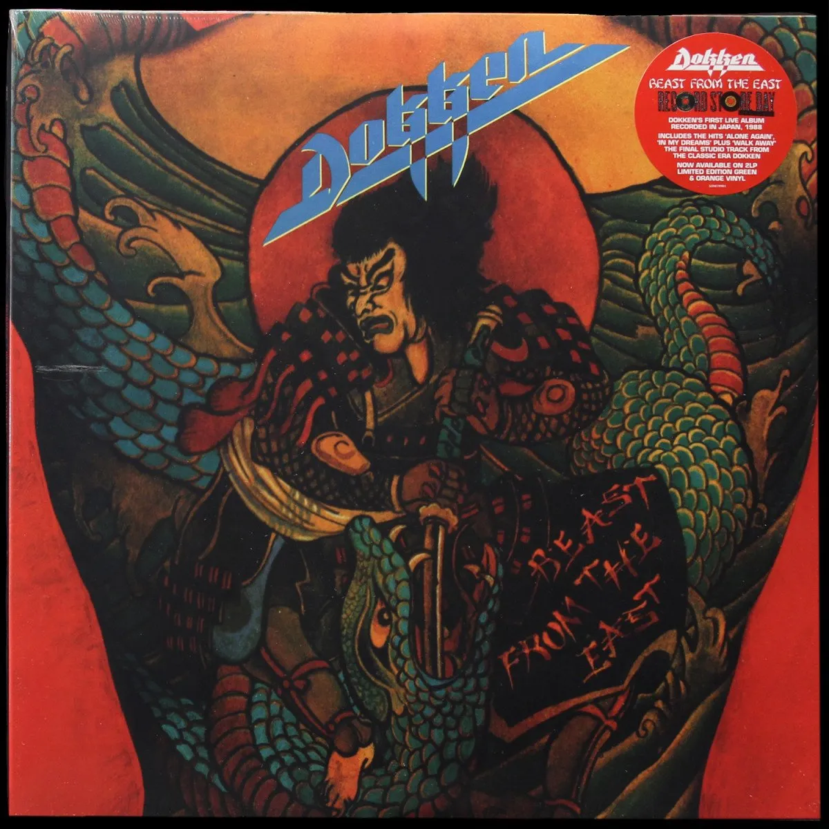 LP DOKKEN — Beast From The East (2LP,  цветной винил) фото