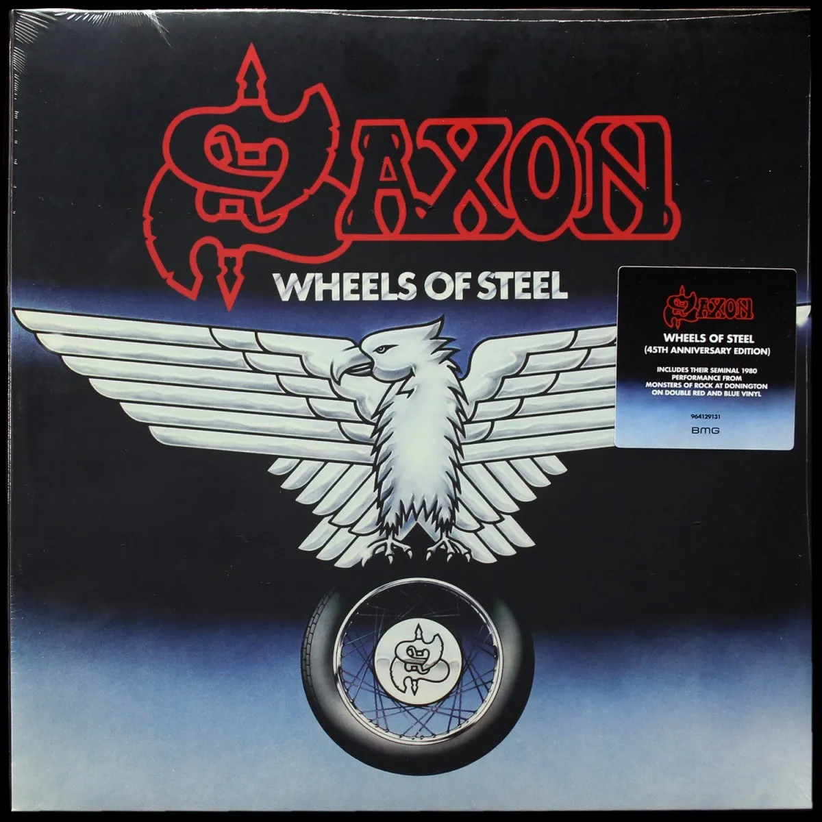 LP Saxon — Wheels Of Steel (цветной винил) фото