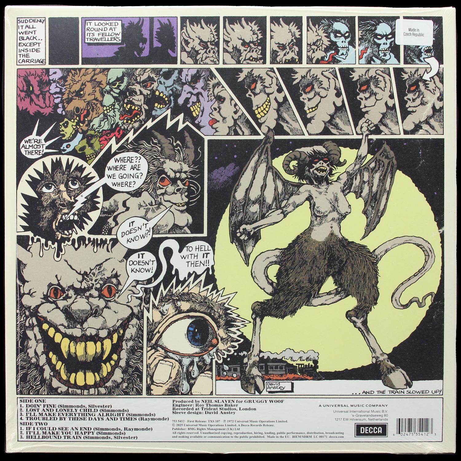 LP Savoy Brown — Hellbound Train (цветной винил) фото 2