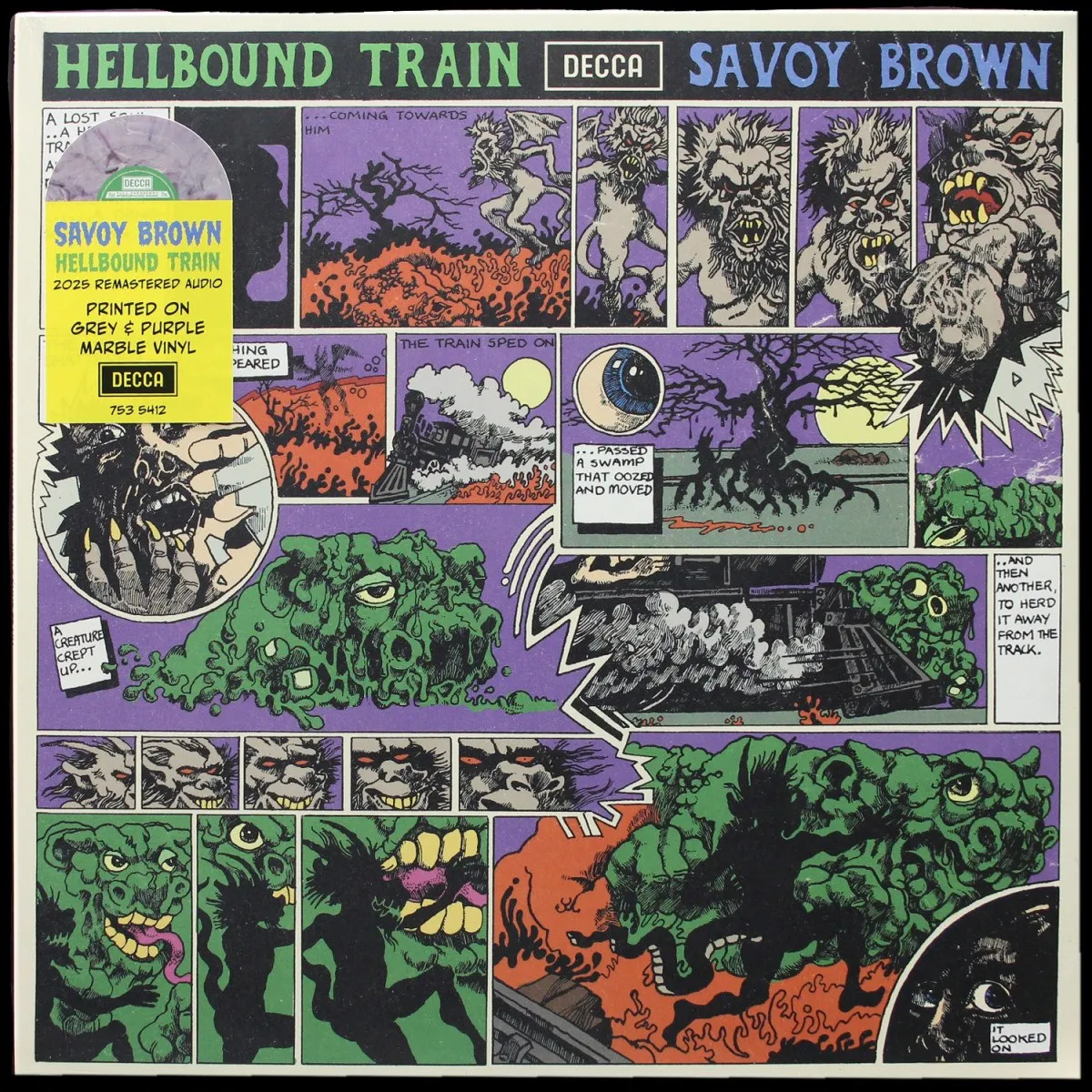 LP Savoy Brown — Hellbound Train (цветной винил) фото