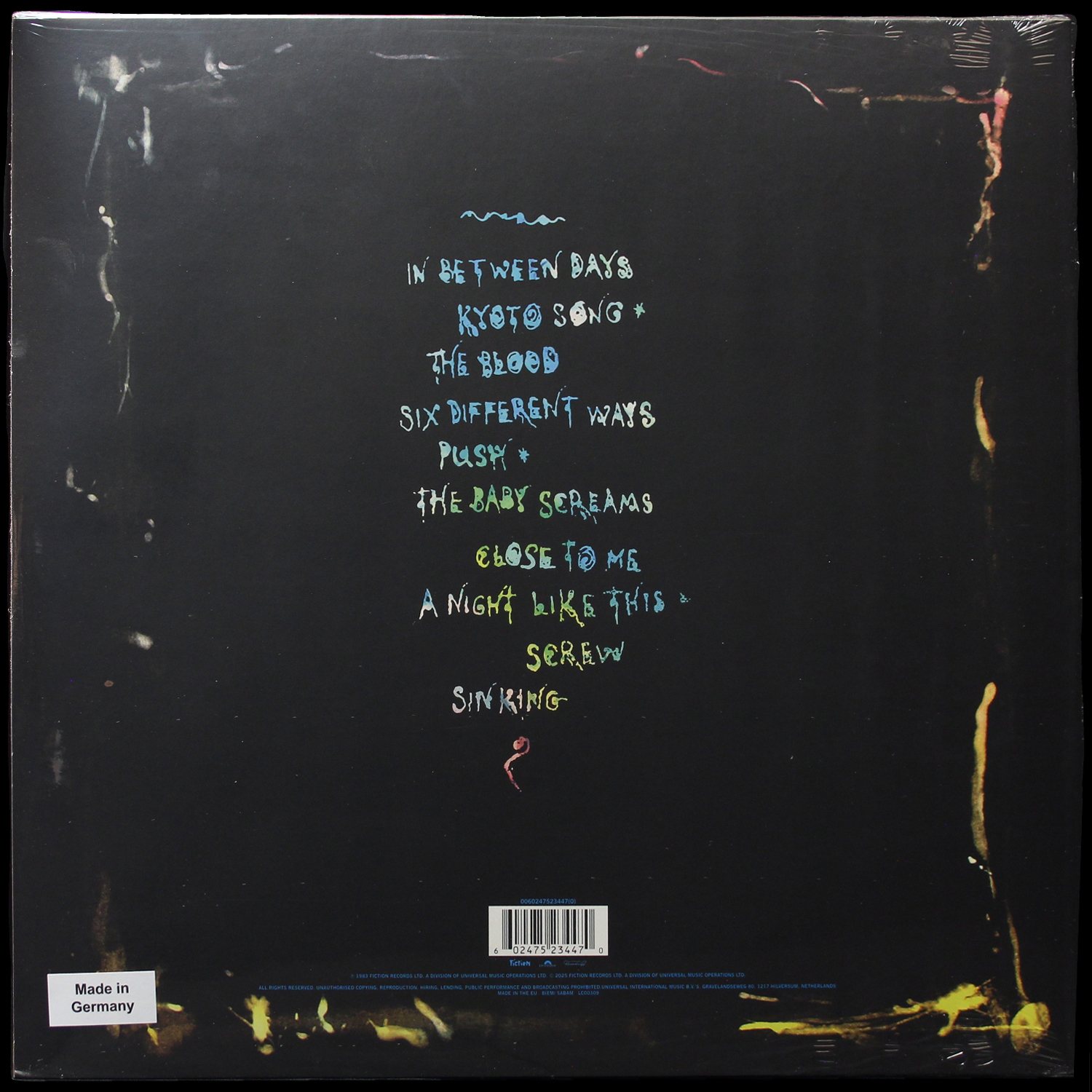 LP Cure — Head On The Door (picture disc (пикчер диск)) фото 2