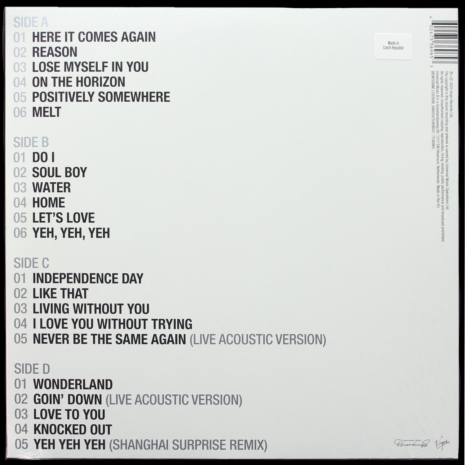 LP Melanie C — Reason (2LP) фото 2