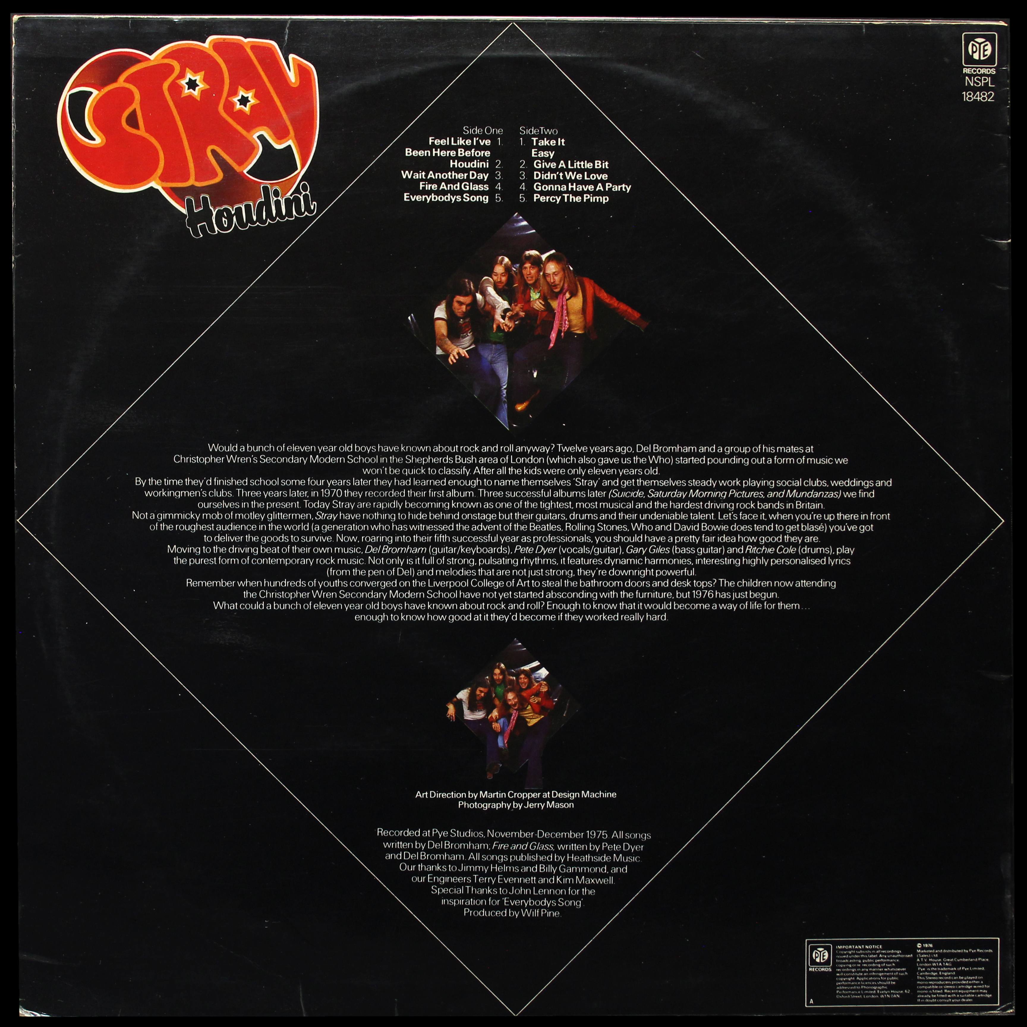 LP Stray — Houdini фото 2