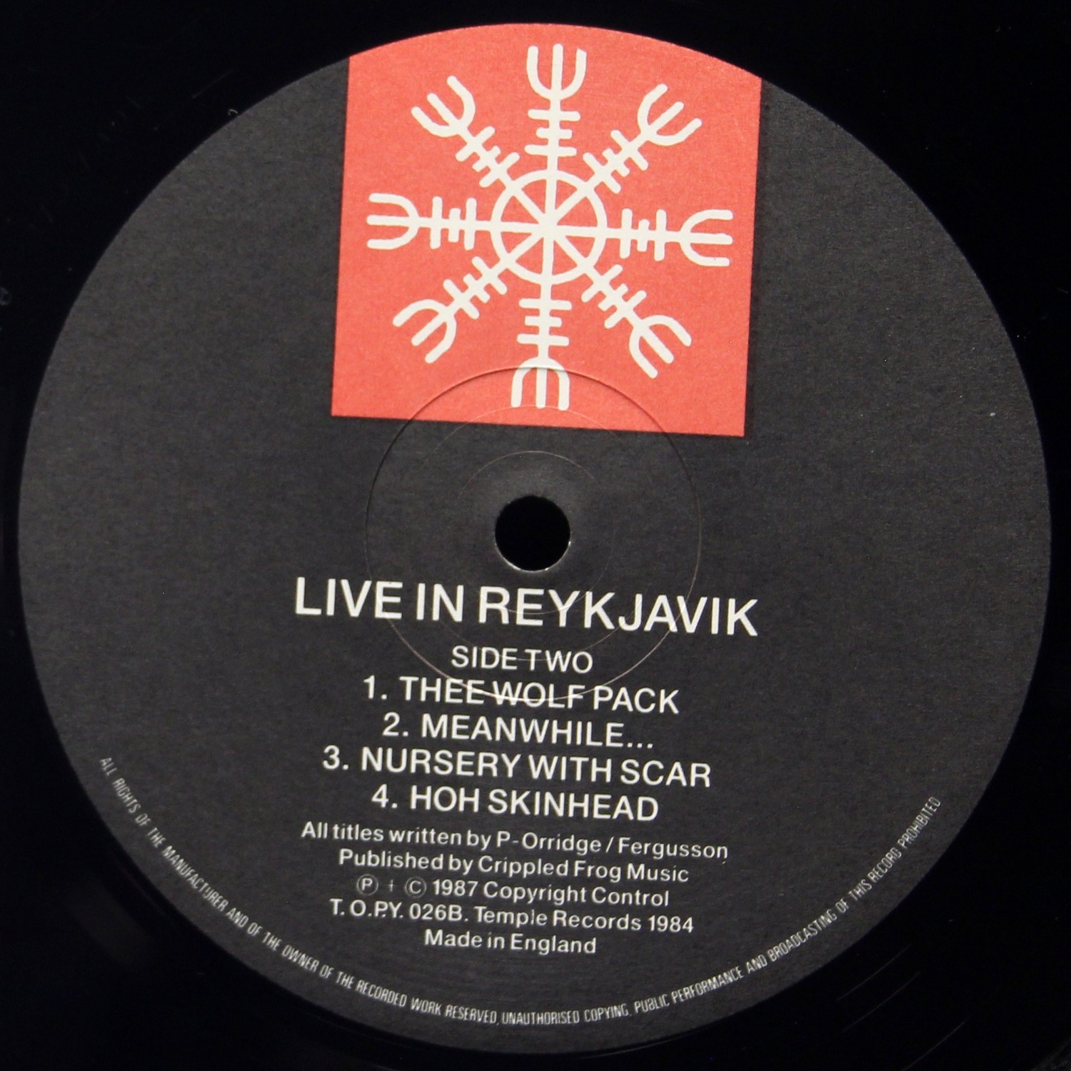 LP Psychic TV — Live In Reykjavik фото 4