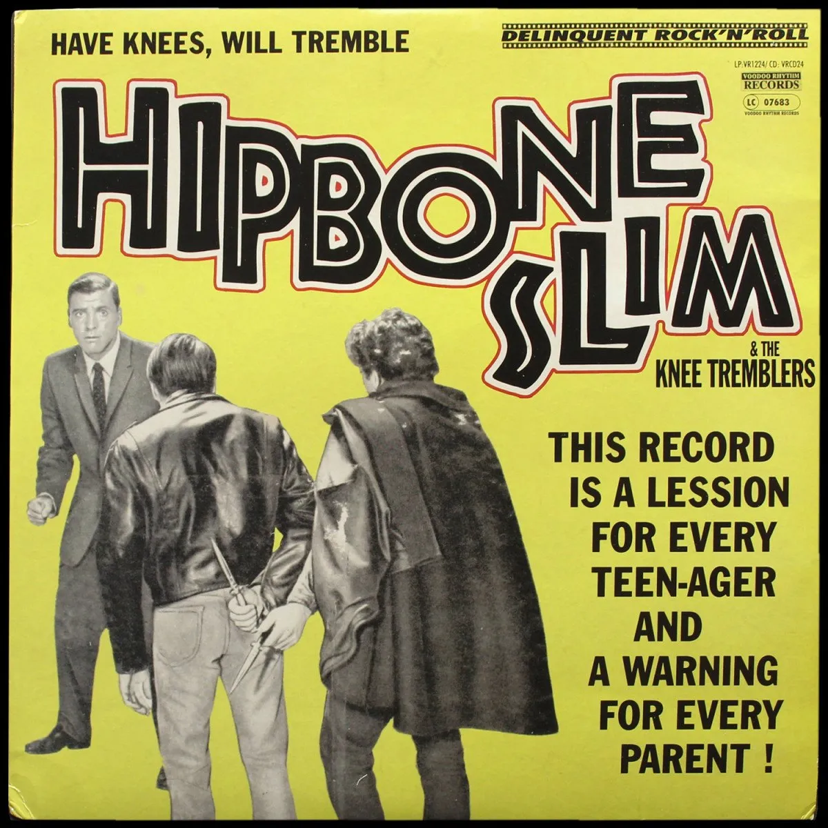 LP Hipbone Slim And The Knee Tremblers — Have Knees Will Tremble (+ постер) фото