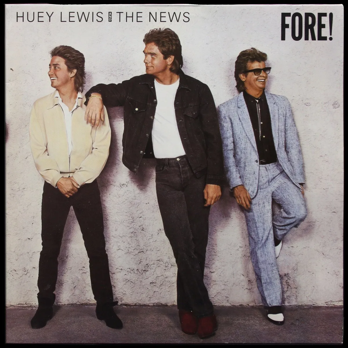 LP Huey Lewis And The News — Fore! фото