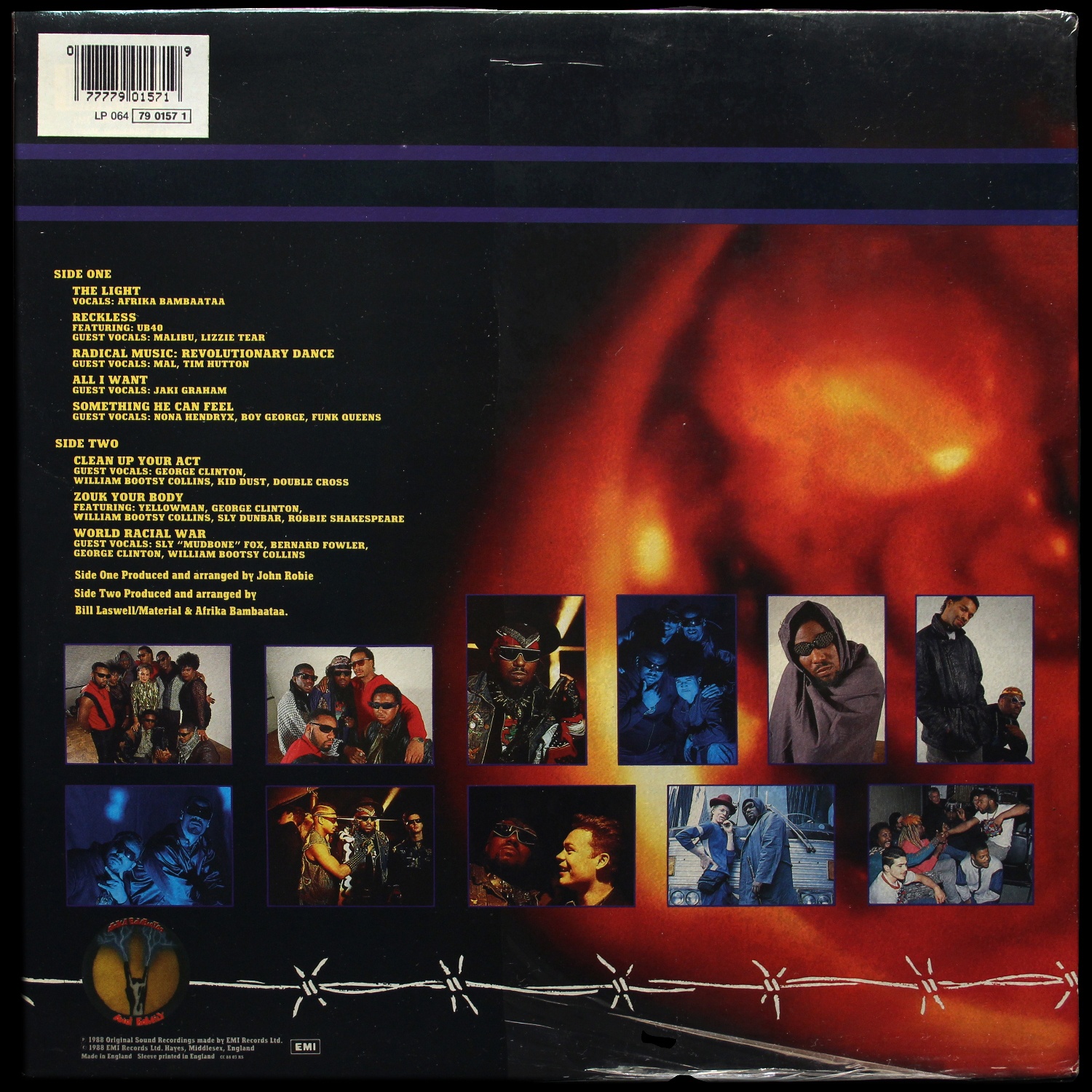 LP Afrika Bambaataa And Family — Light (2LP) фото 2