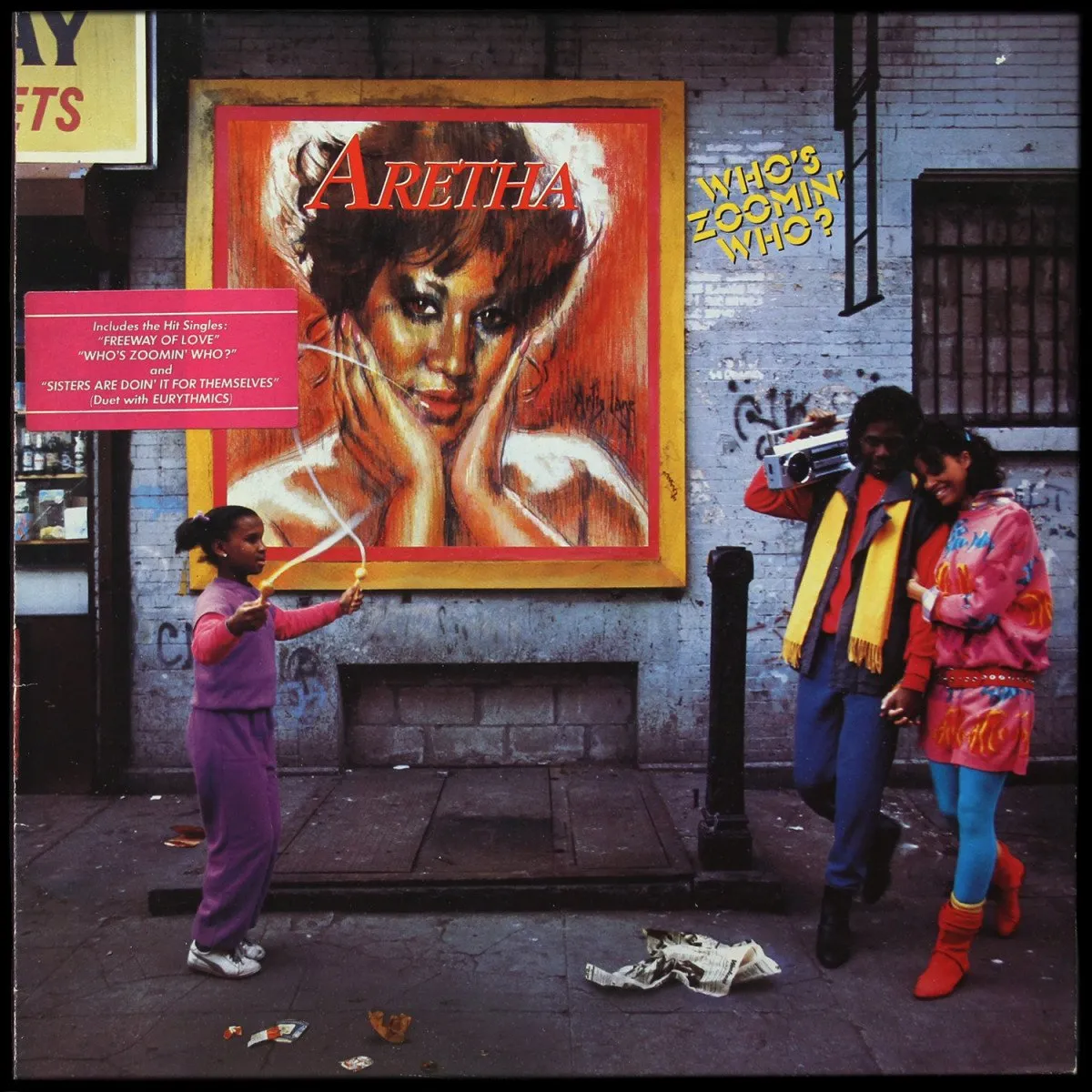 LP Aretha Franklin — Who's Zoomin' Who? фото