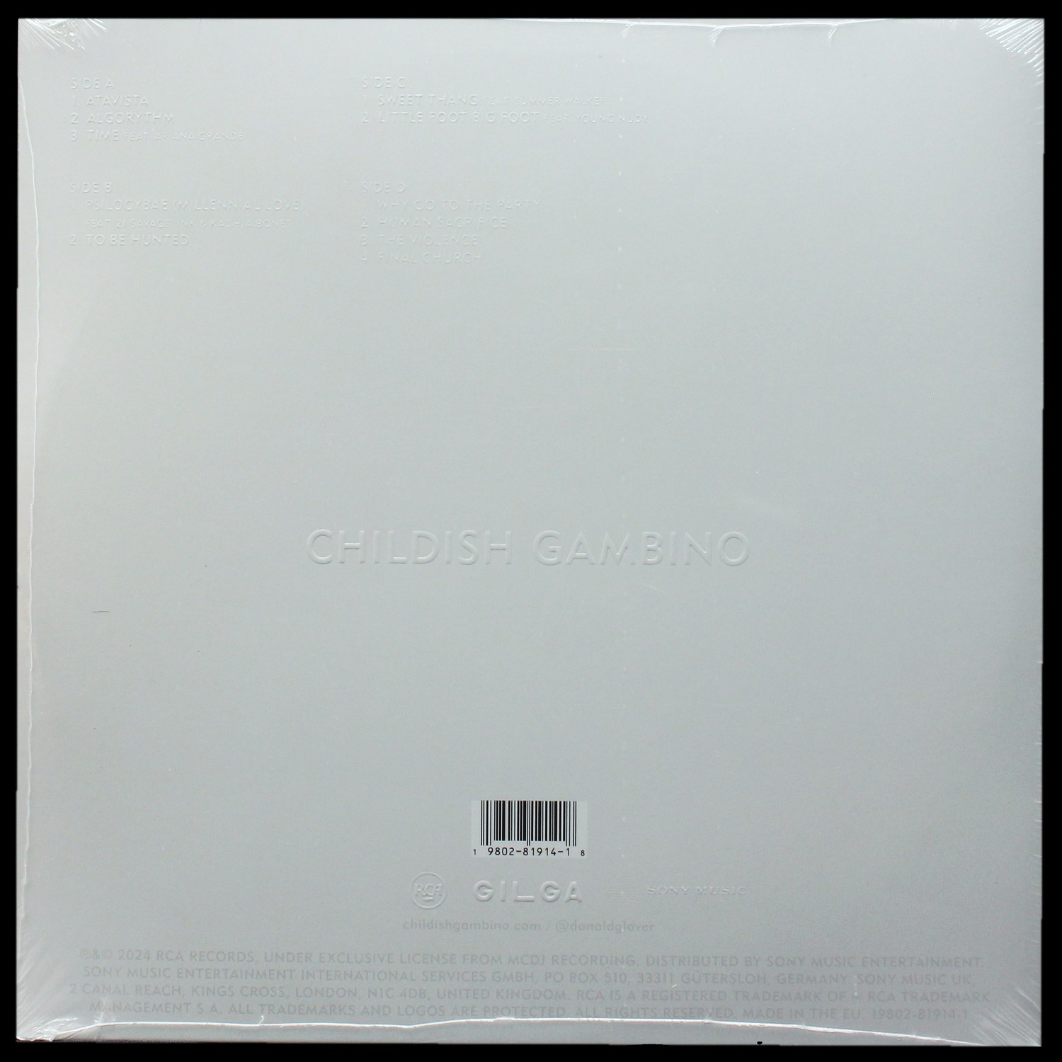 LP Childish Gambino — Atavista (2LP,  + буклет) фото 2