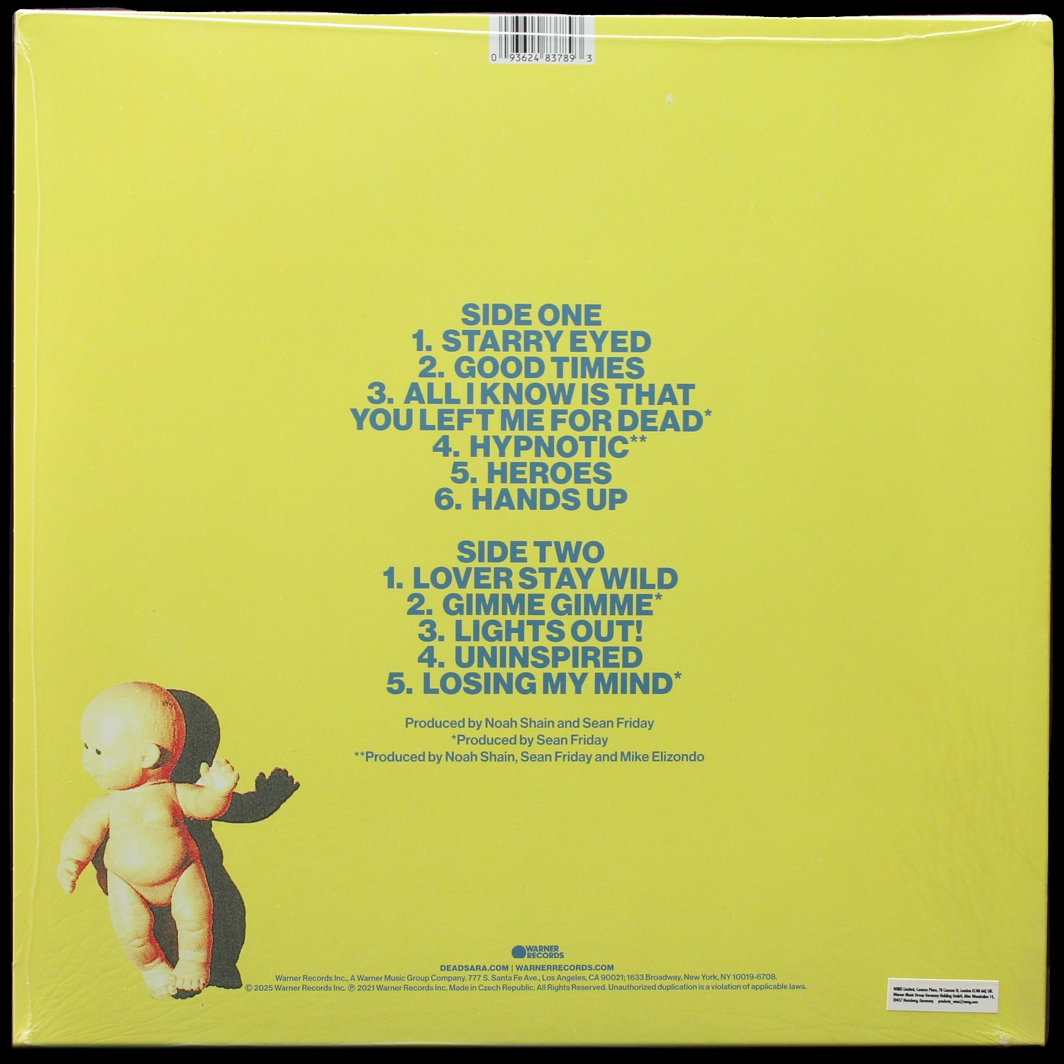 LP Dead Sara — Ain't It Tragic (цветной винил,  + постер) фото 2