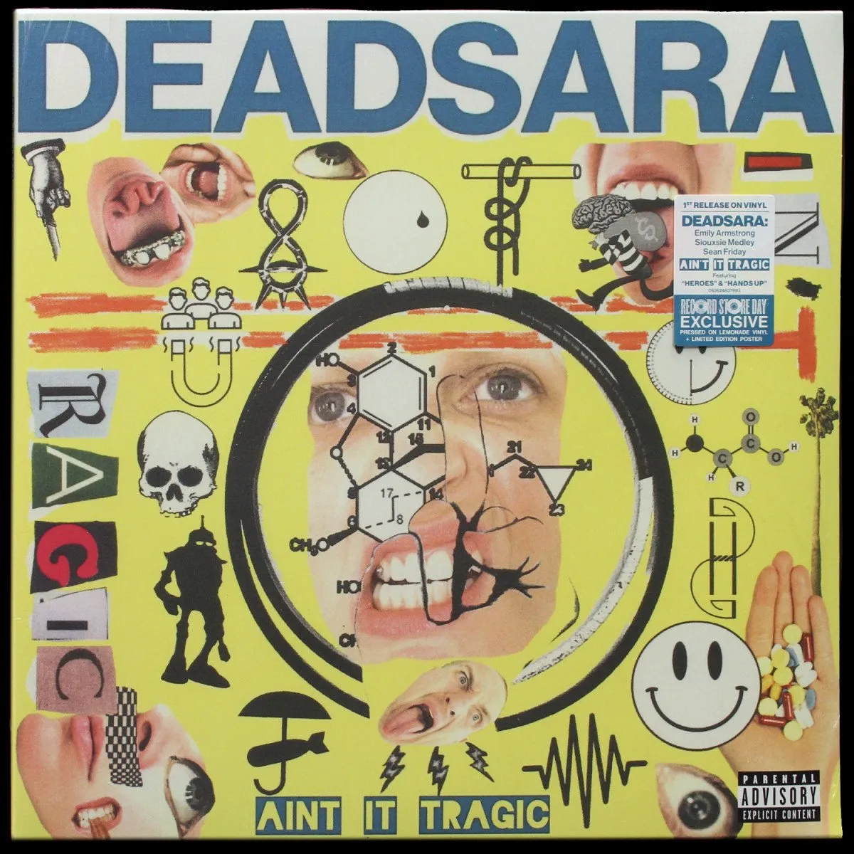 LP Dead Sara — Ain't It Tragic (цветной винил,  + постер) фото