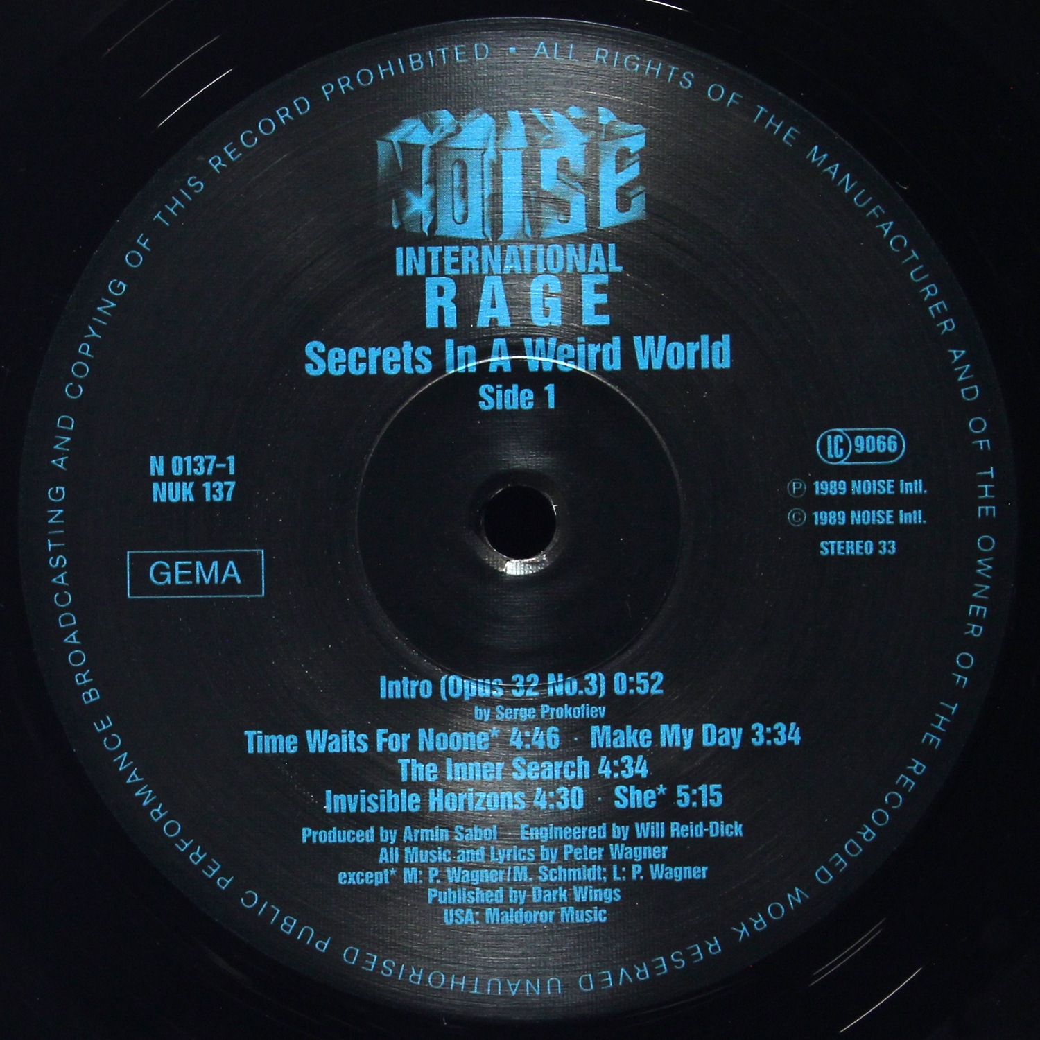 LP Rage — Secrets In A Weird World фото 3