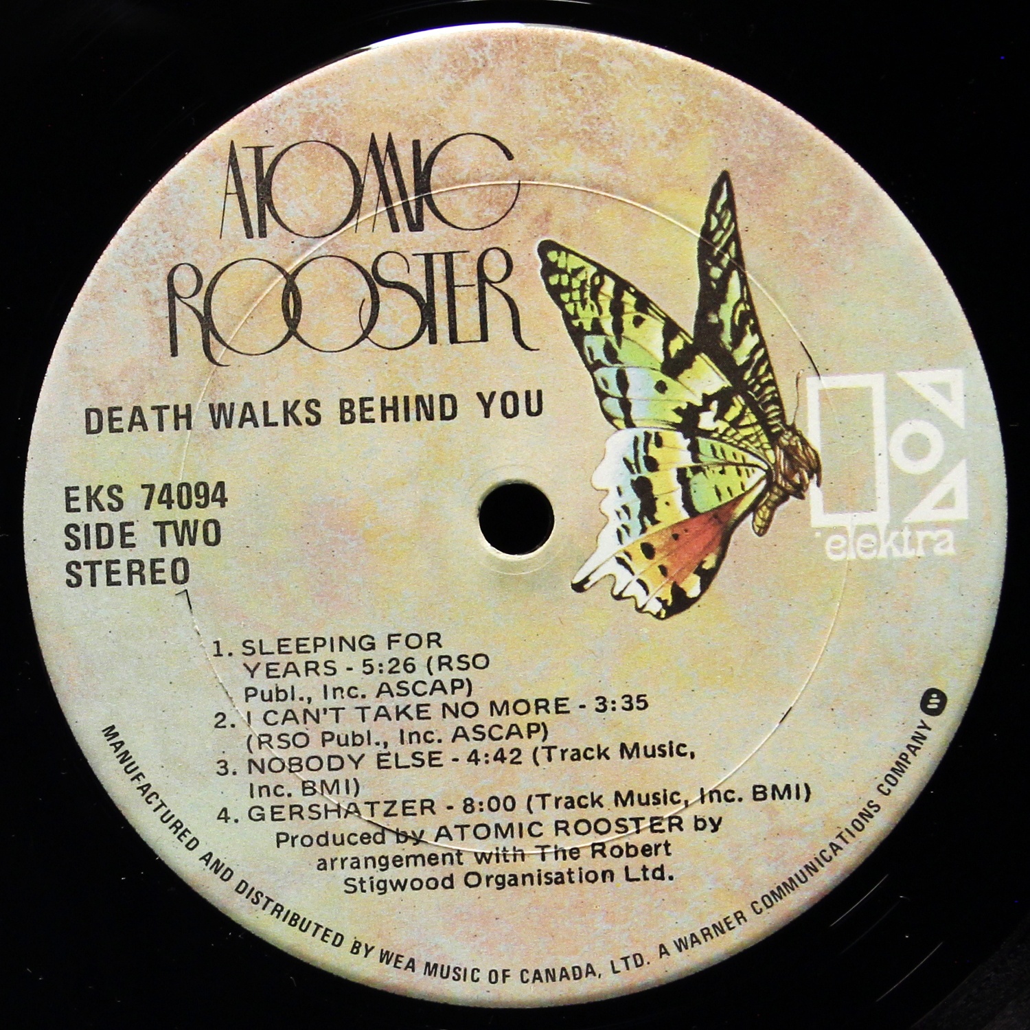 LP Atomic Rooster — Death Walks Behind You фото 4