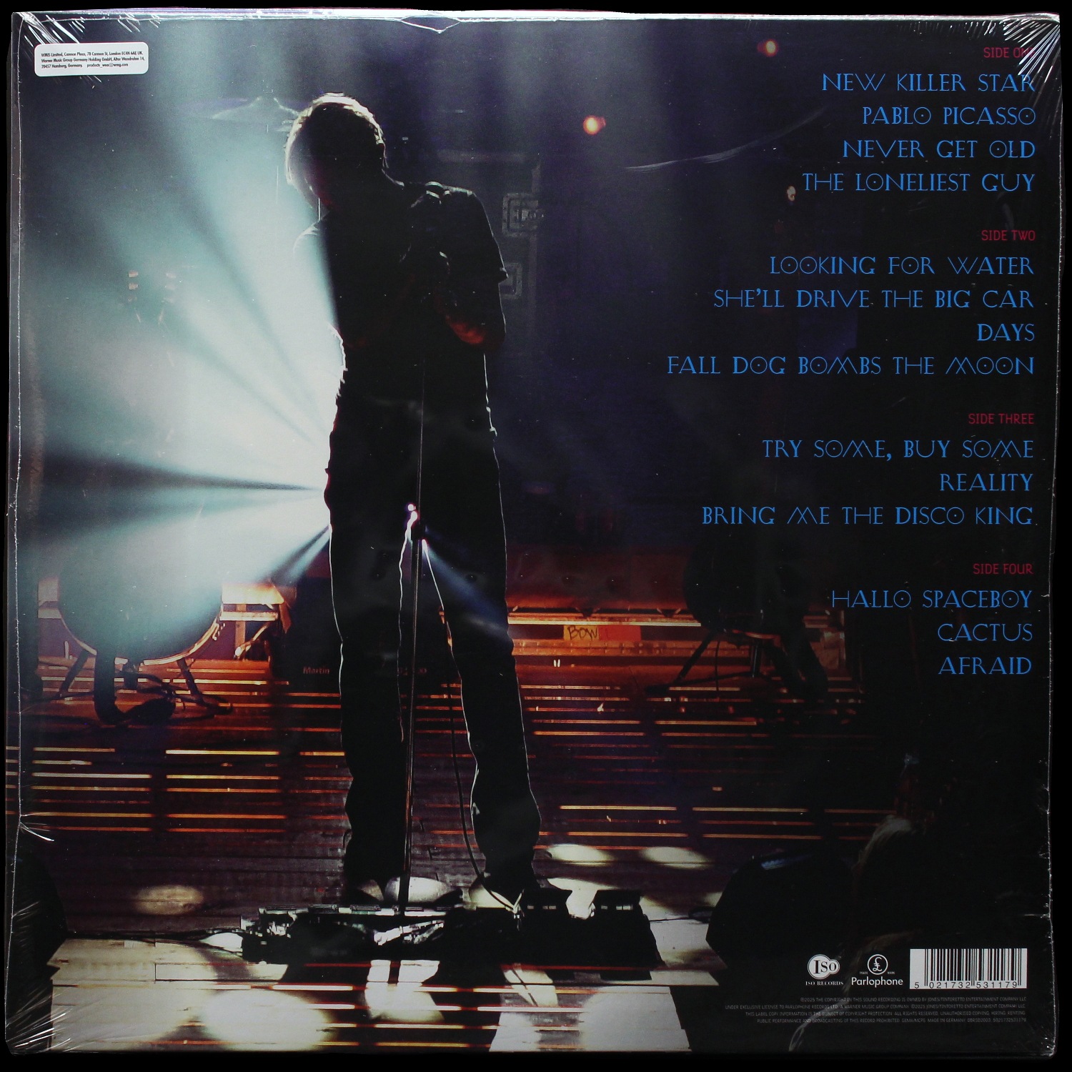 LP David Bowie — Ready, Set, Go! (Live, Riverside Studios '03) (2LP,  + постер) фото 2