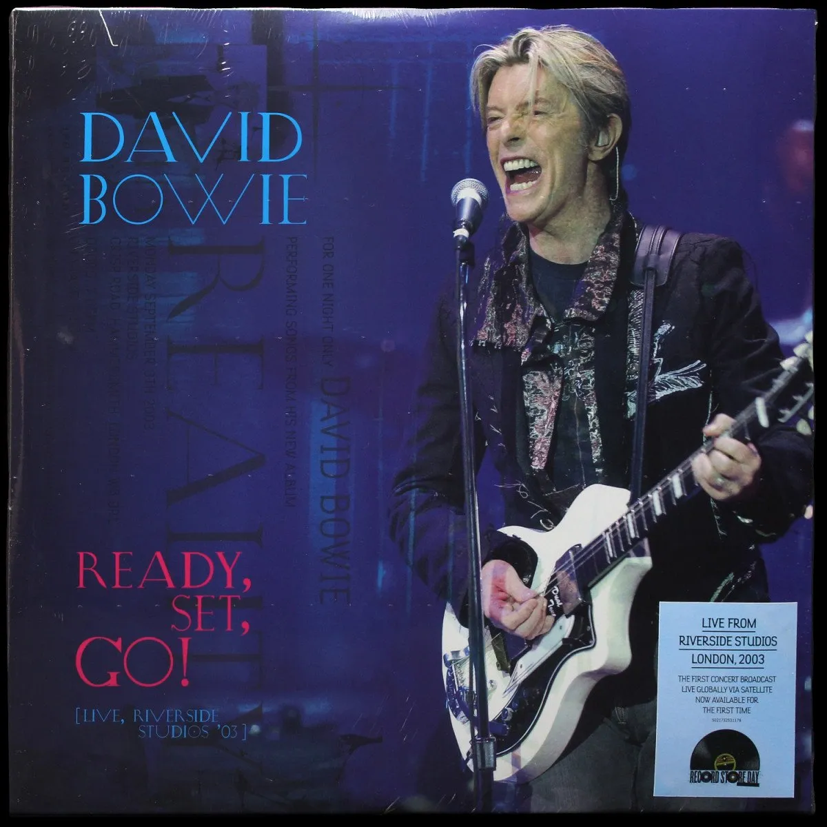 LP David Bowie — Ready, Set, Go! (Live, Riverside Studios '03) (2LP,  + постер) фото