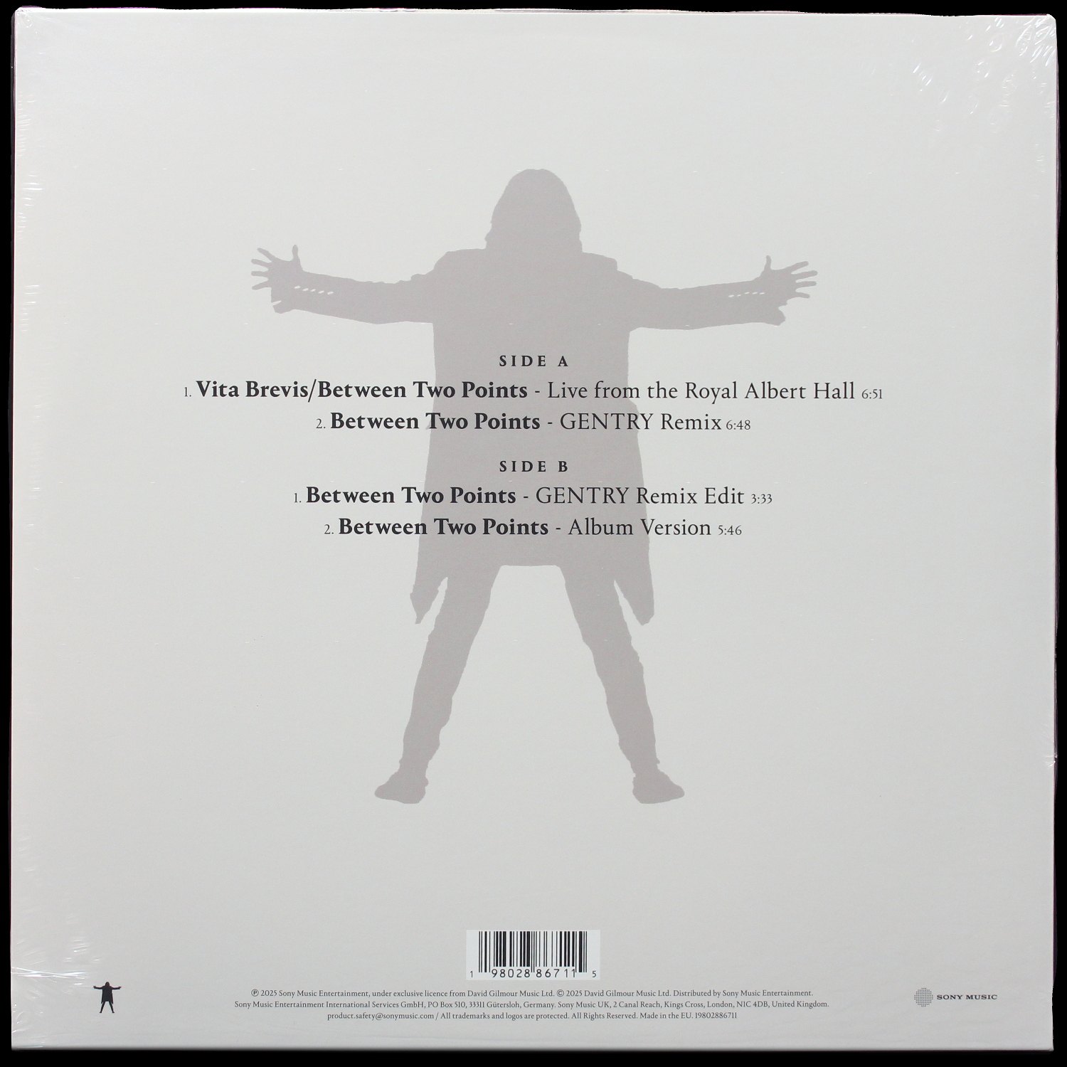 LP David Gilmour — Between Two Points (цветной винил, EP (мини-альбом)) фото 2