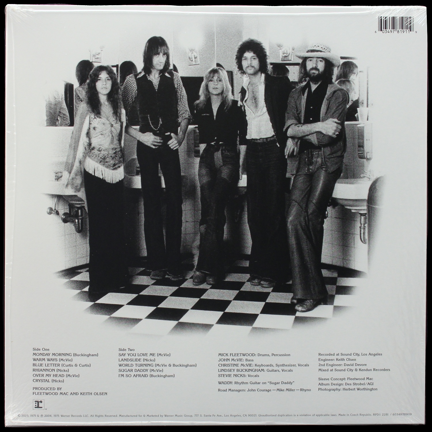 LP Fleetwood Mac — Fleetwood Mac (picture disc (пикчер диск)) фото 2