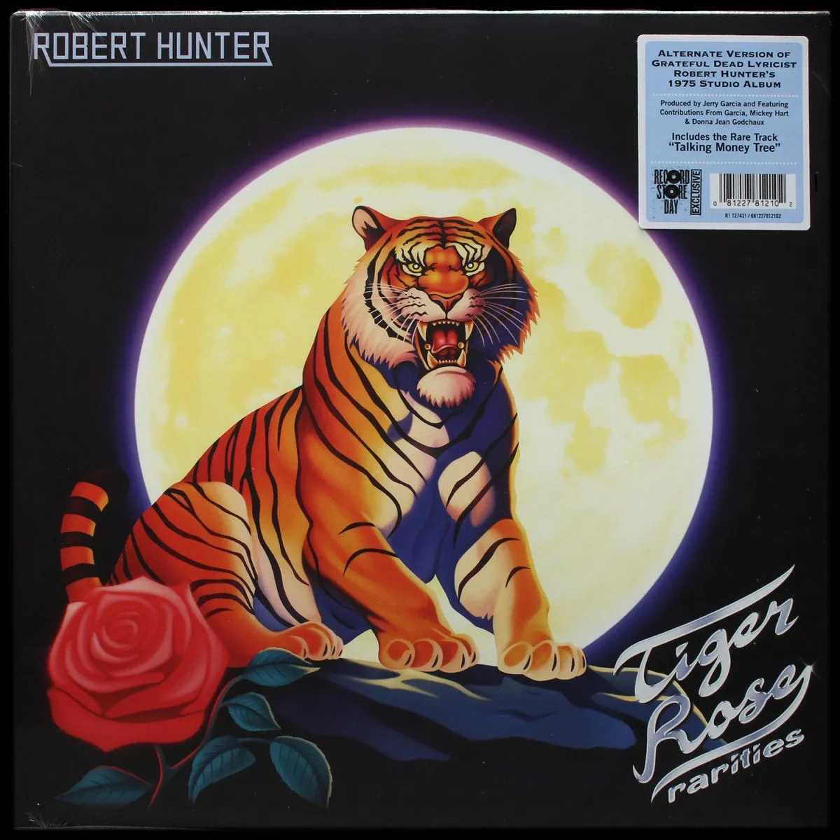 LP Robert Hunter — Tiger Rose Rarities фото
