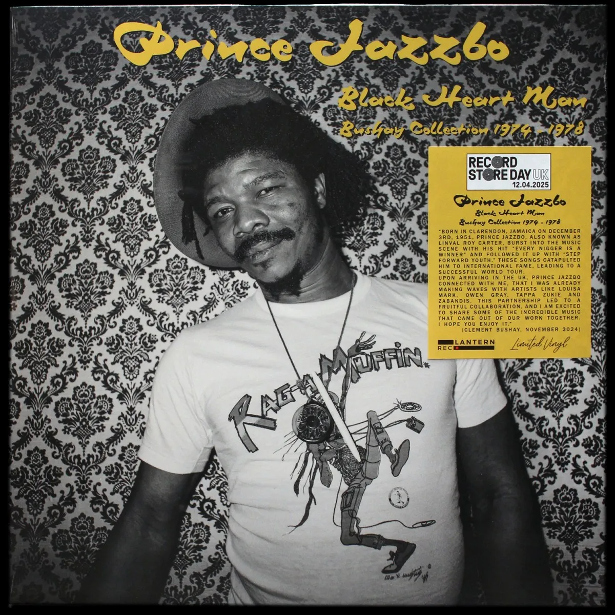 LP Prince Jazzbo — Black Heart Man - Bushay Collection 1974 - 1978 фото