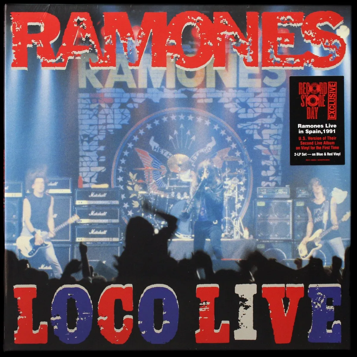 LP Ramones — Loco Live (2LP,  цветной винил) фото