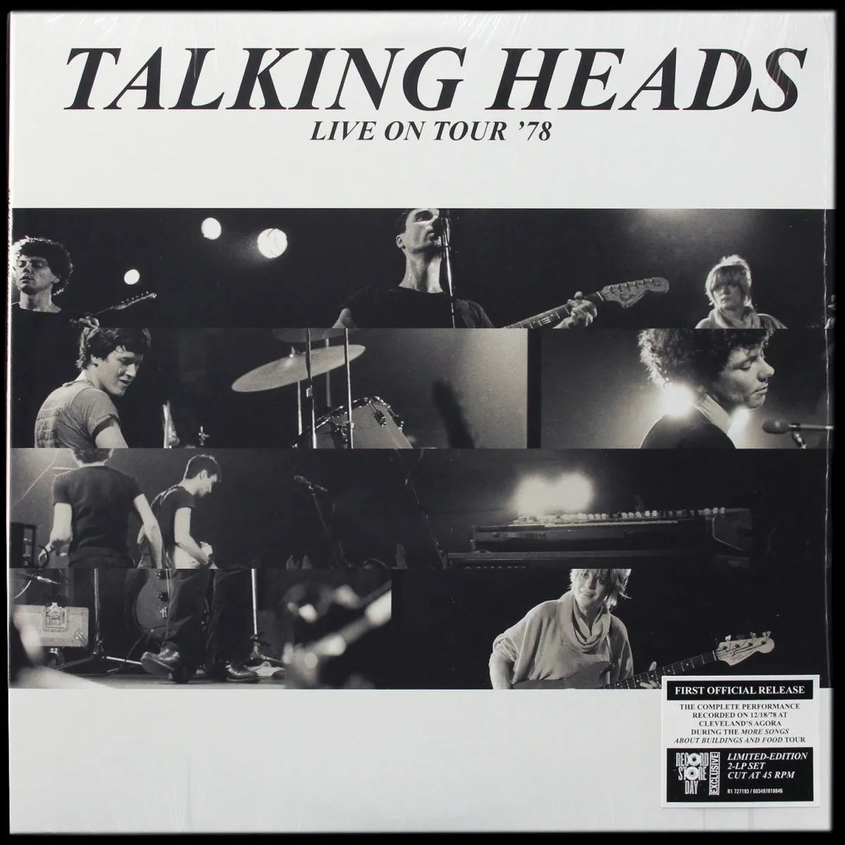 LP Talking Heads — Live On Tour '78 (2LP) фото