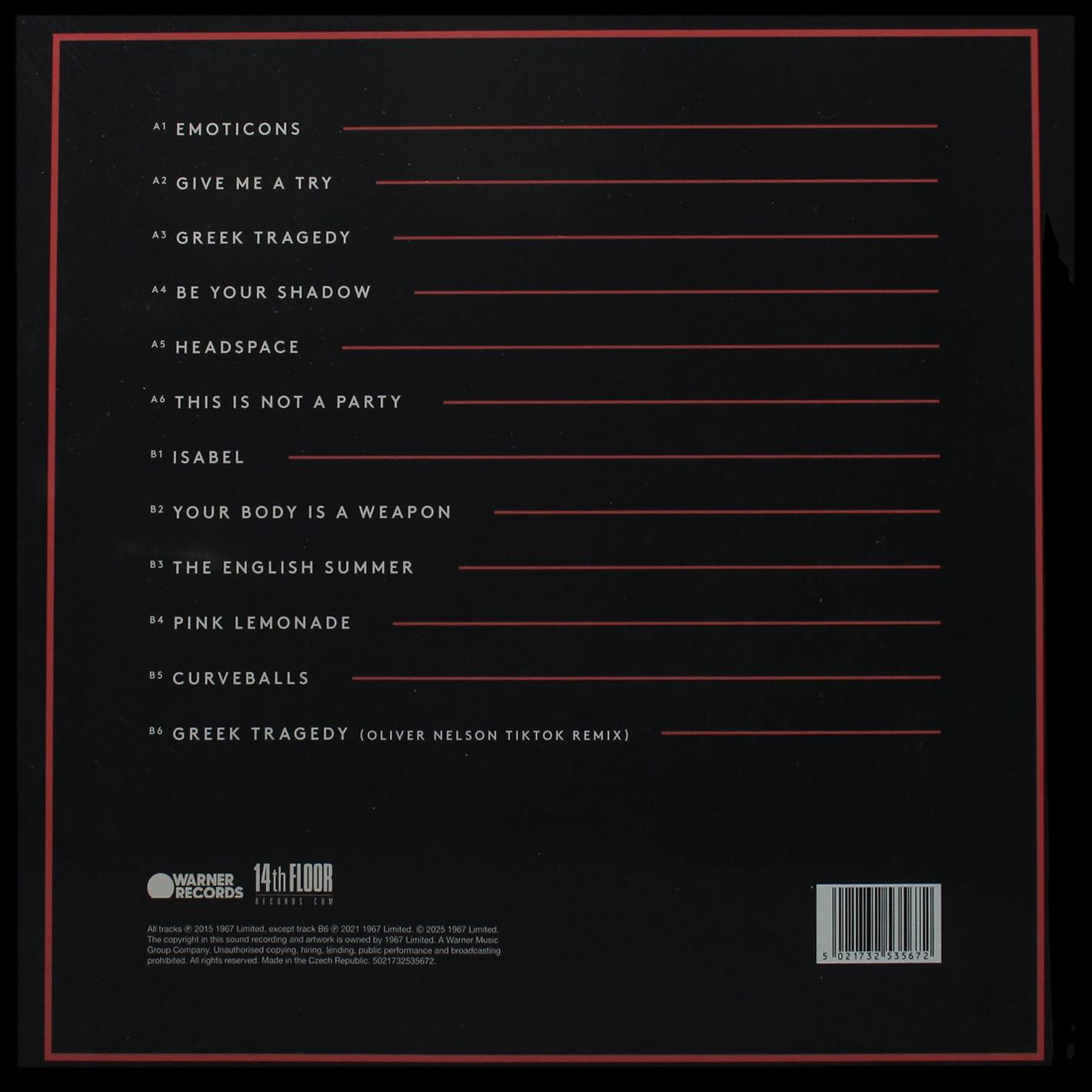 LP Wombats — Glitterbug (picture disc (пикчер диск)) фото 2