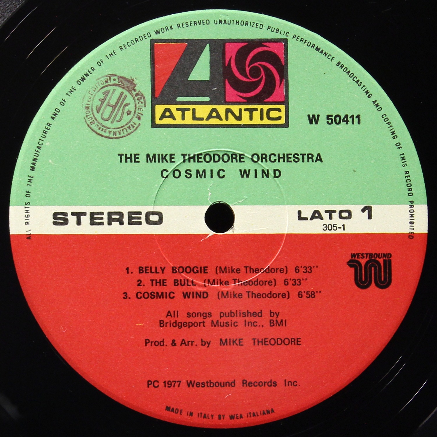 LP Mike Theodore Orchestra — Cosmic Wind фото 3