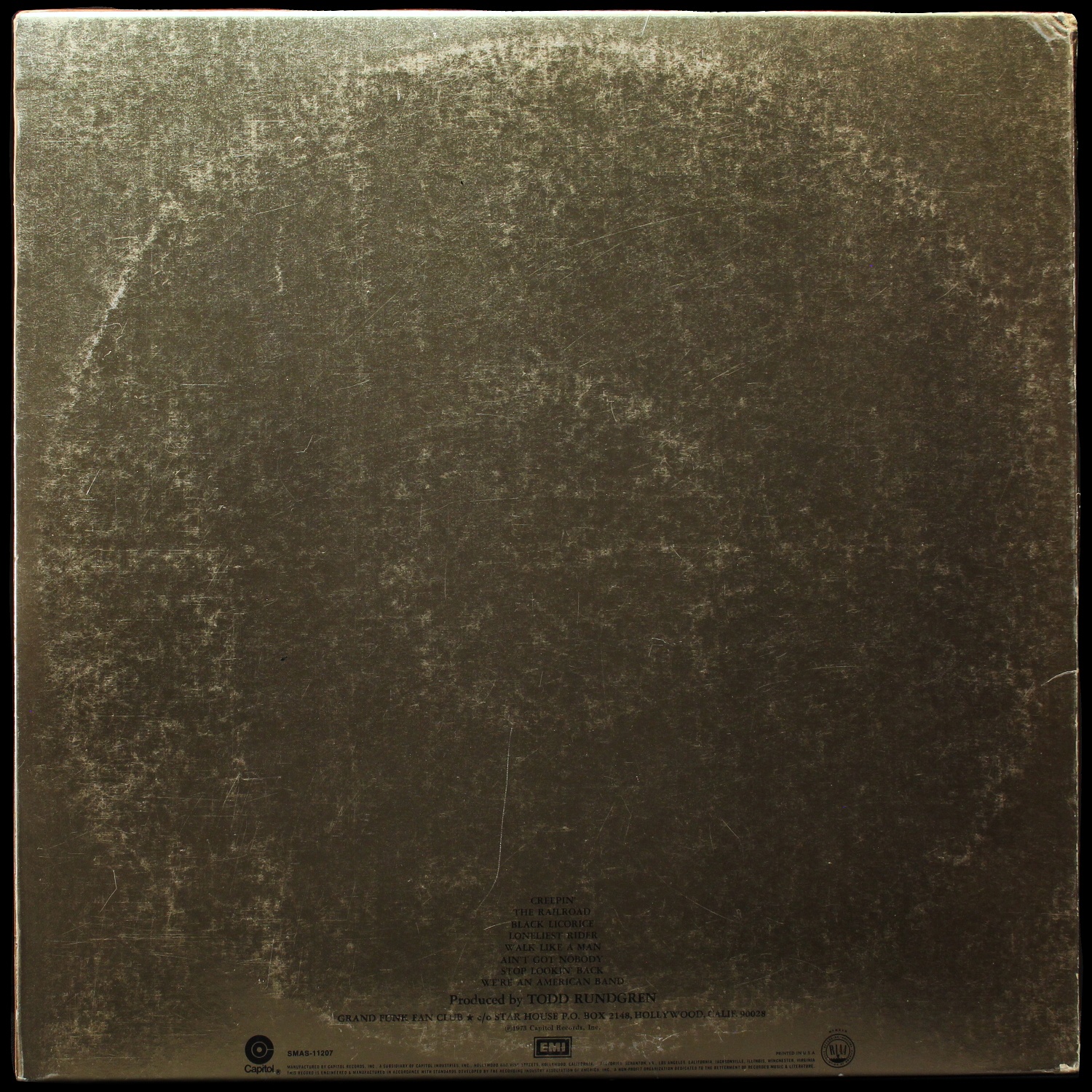 LP Grand Funk — We're An American Band (цветной винил) фото 2