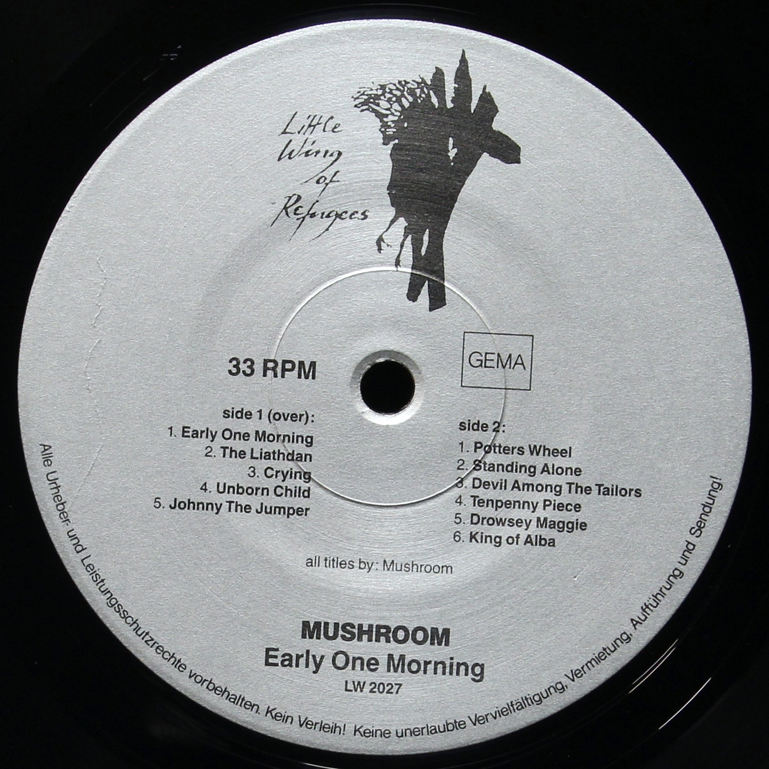 LP Mushroom — Early One Morning (+ постер) фото 4