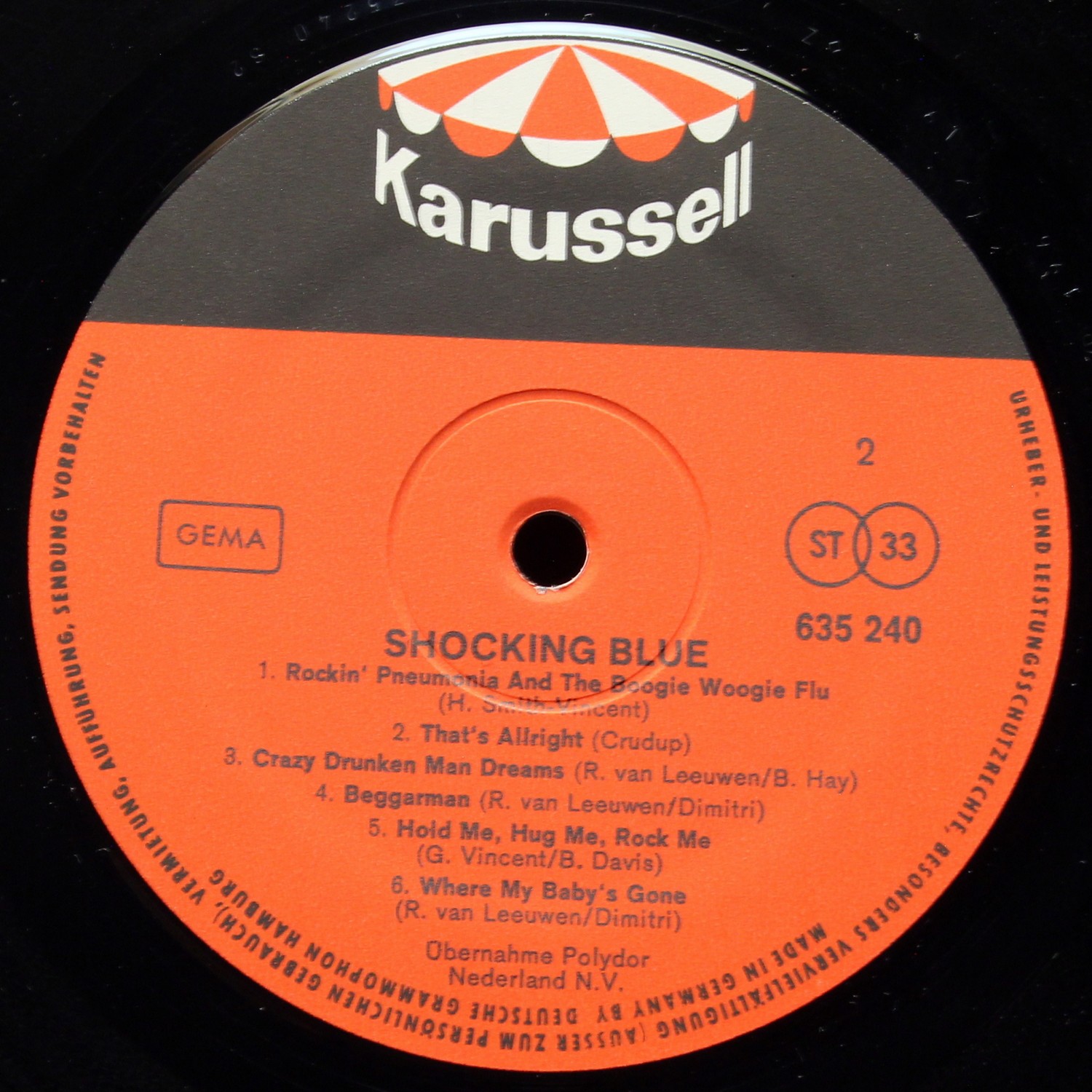 LP Shocking Blue — Beat With Us фото 4