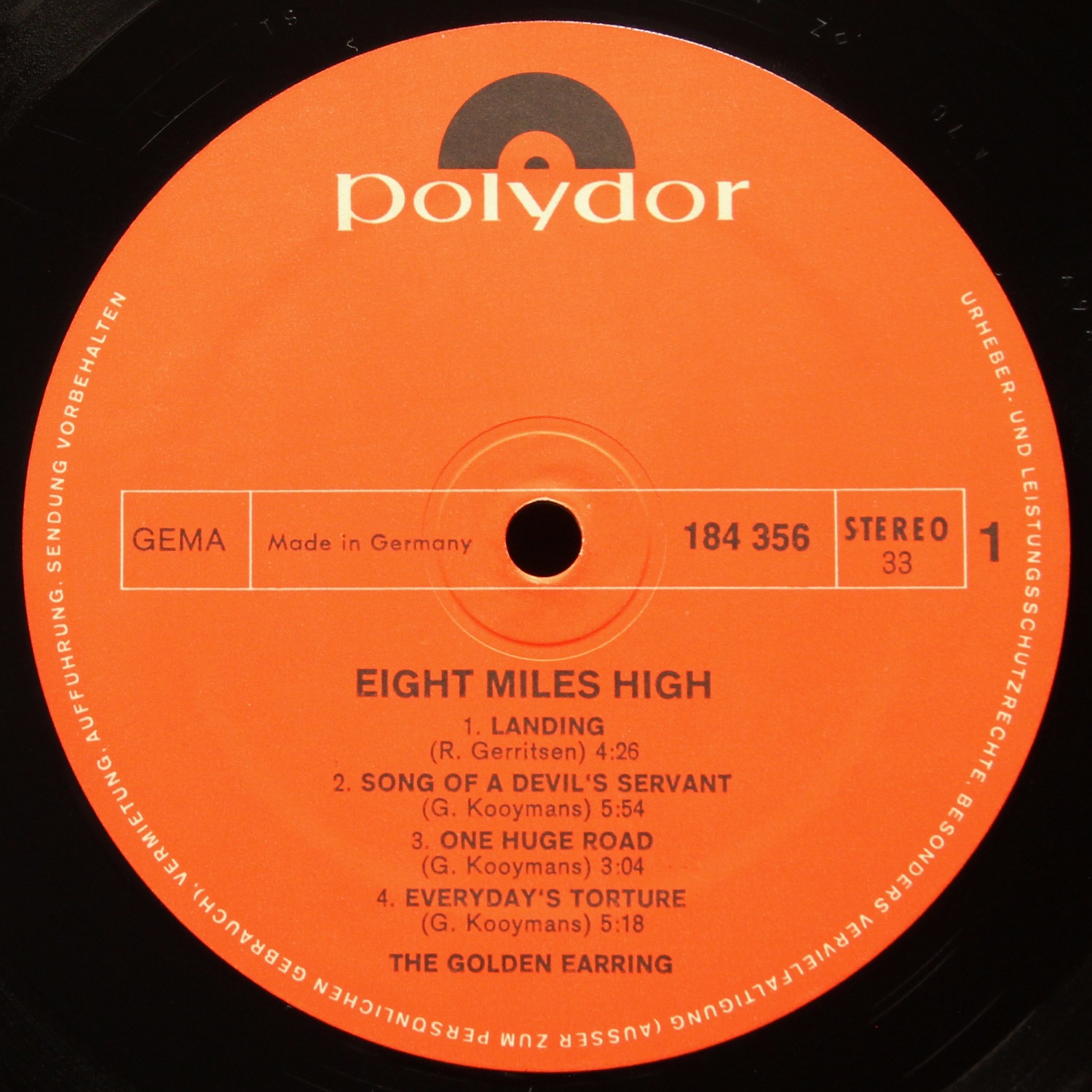 LP Golden Earring — Eight Miles High фото 3