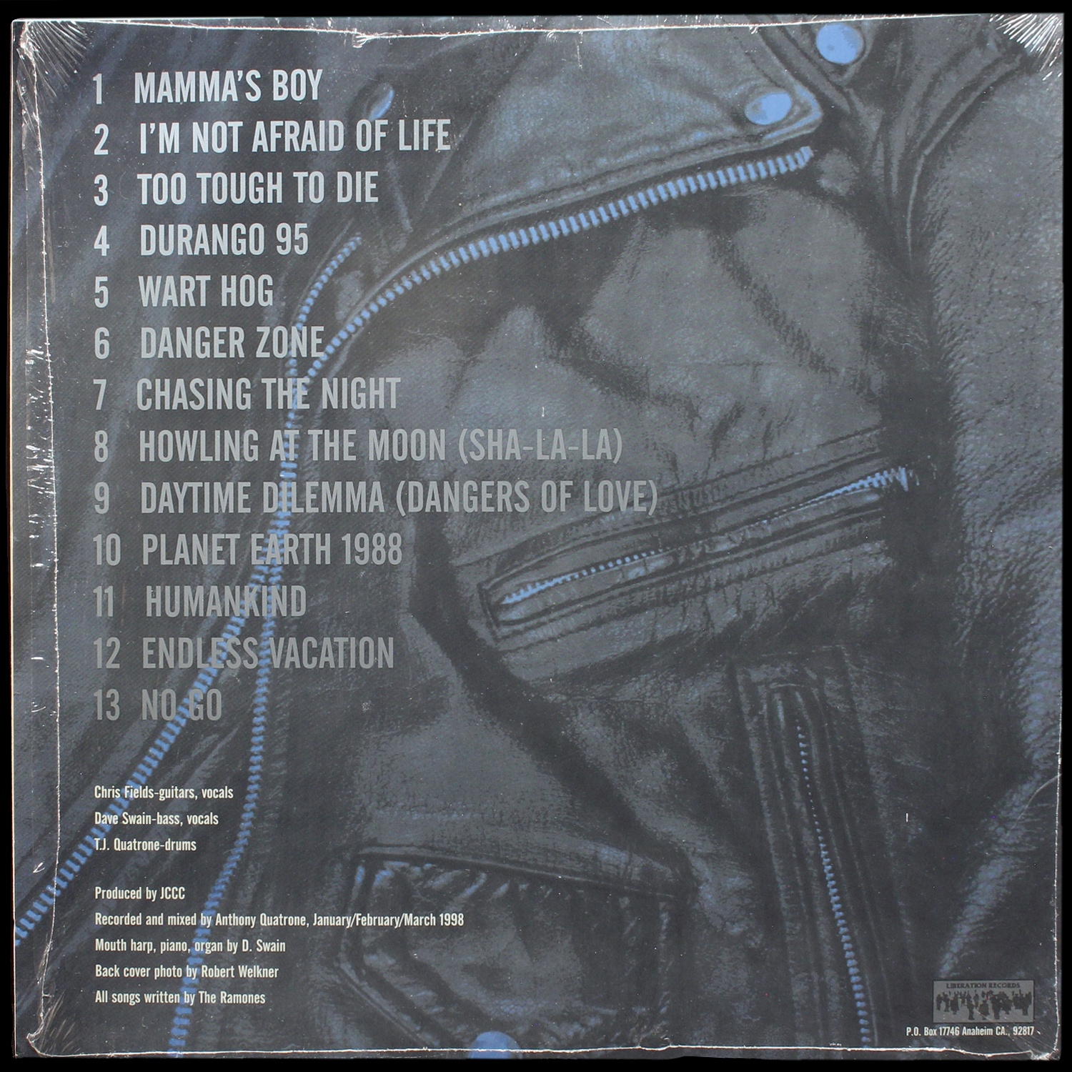 LP Jon Cougar Concentration Camp — Too Tough To Die фото 2