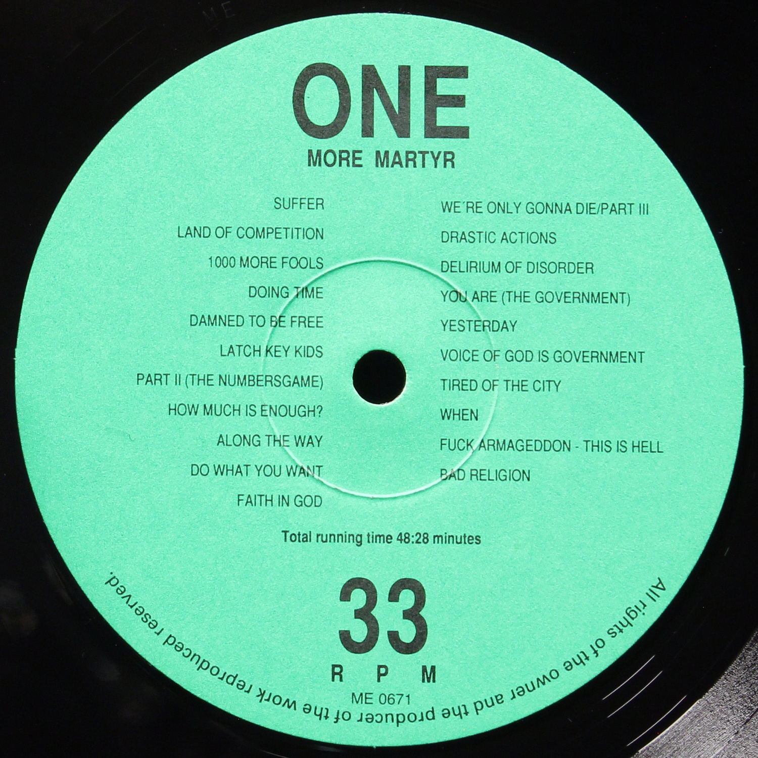 LP Bad Religion — Do What You Want! фото 4