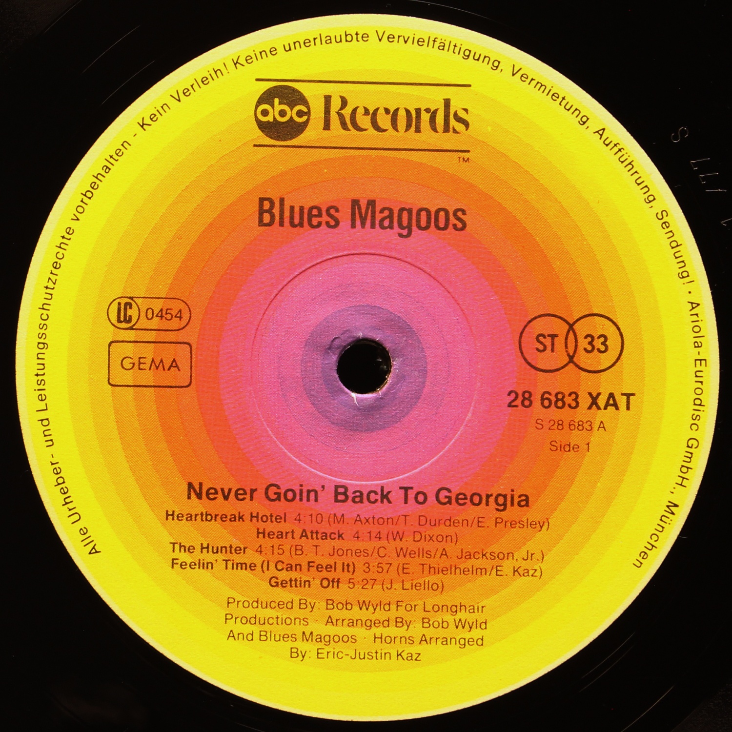 LP Blues Magoos — Never Goin' Back To Geargia фото 3