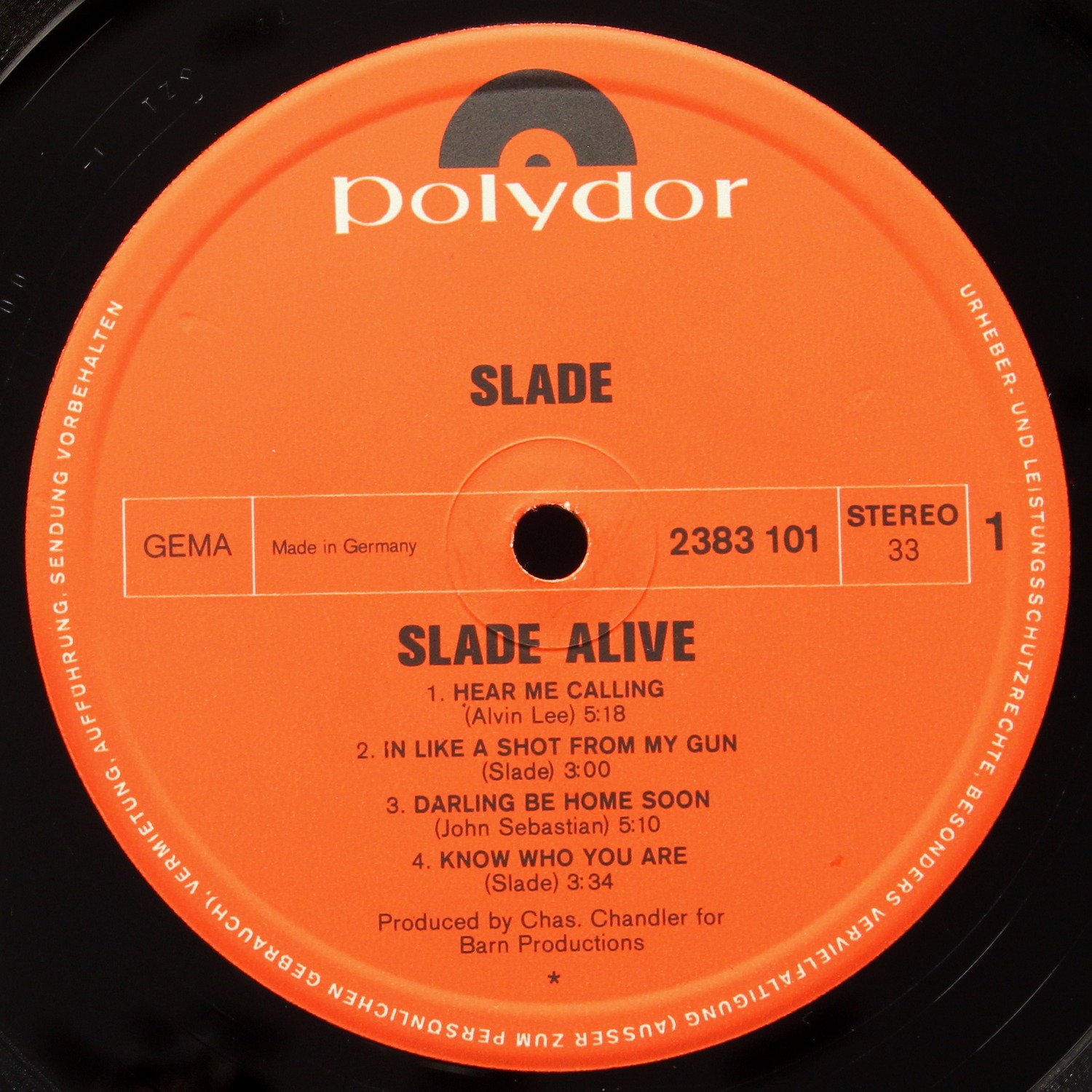 LP Slade — Slade Alive! фото 2