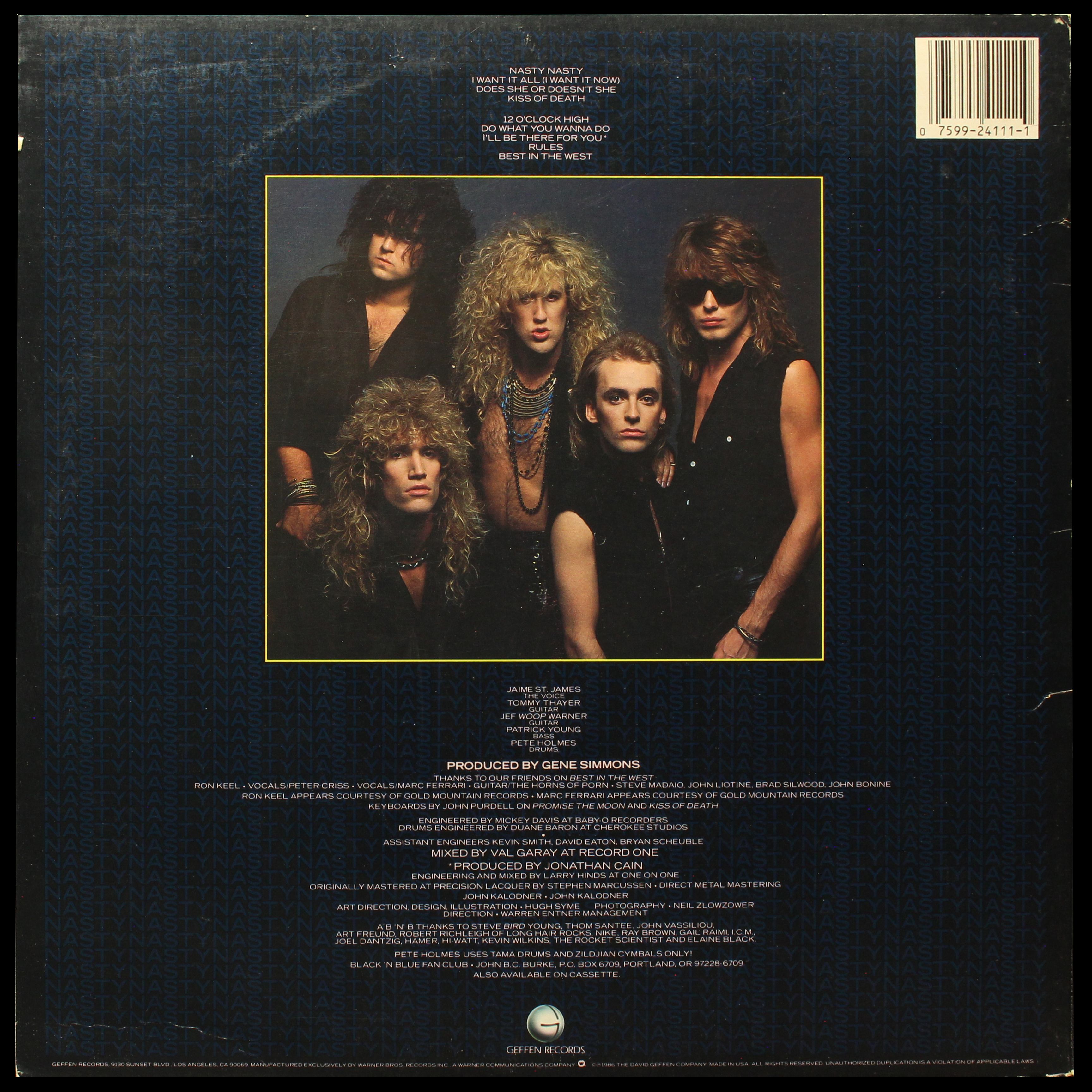 LP Black 'N Blue — Nasty Nasty фото 2