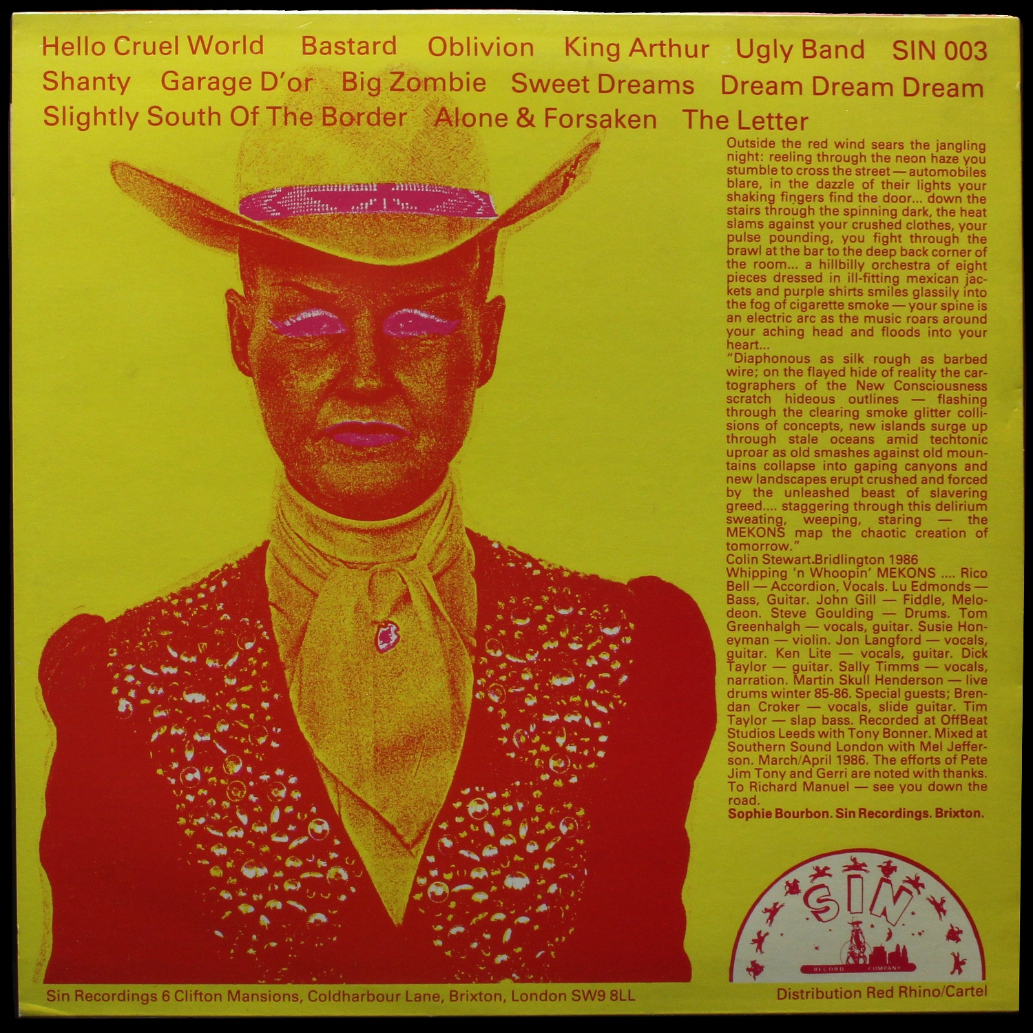 LP Mekons — Edge Of The World фото 2