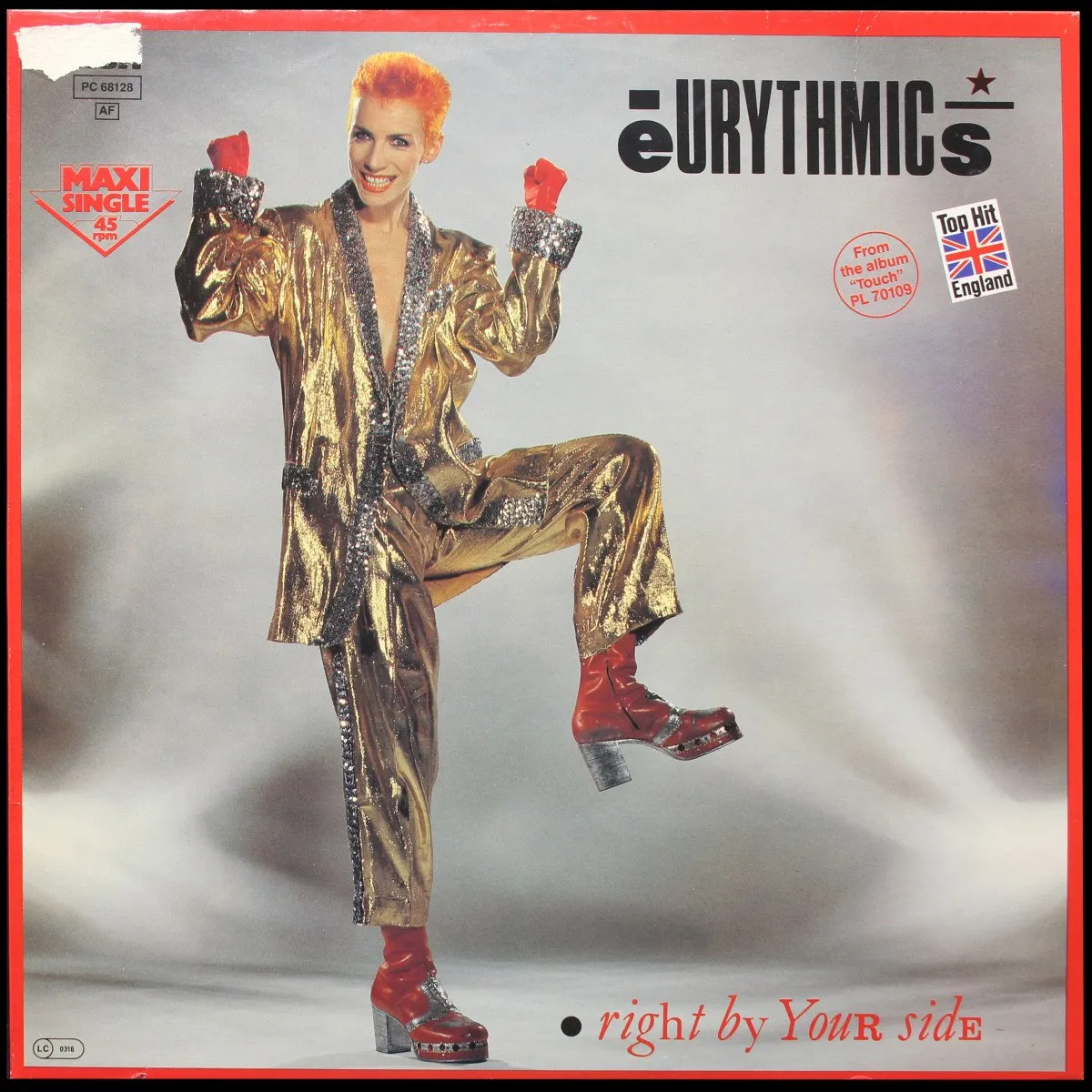 LP Eurythmics — Right By Your Side (макси сингл) фото