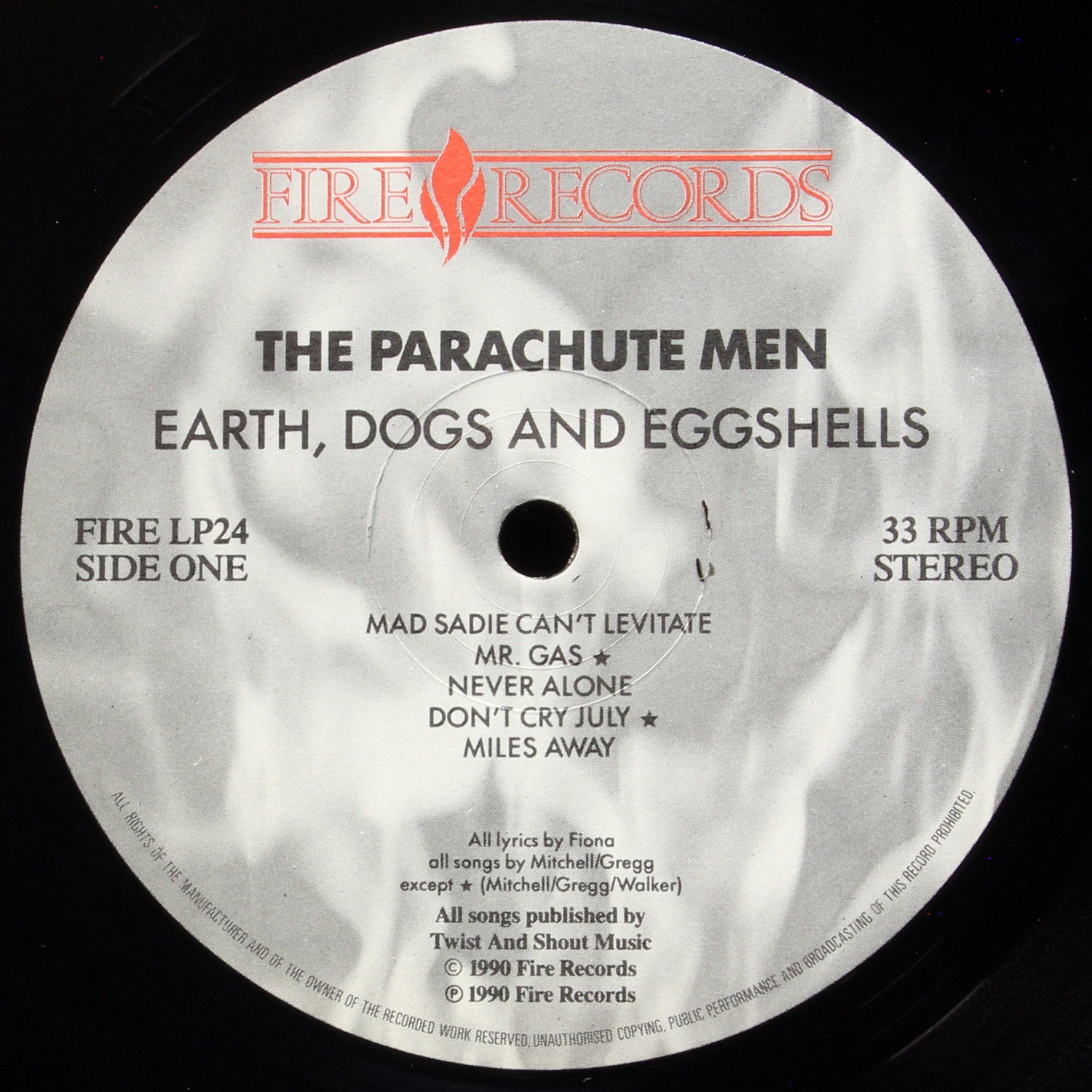 LP Parachute Men — Earth, Dogs And Eggshells фото 3