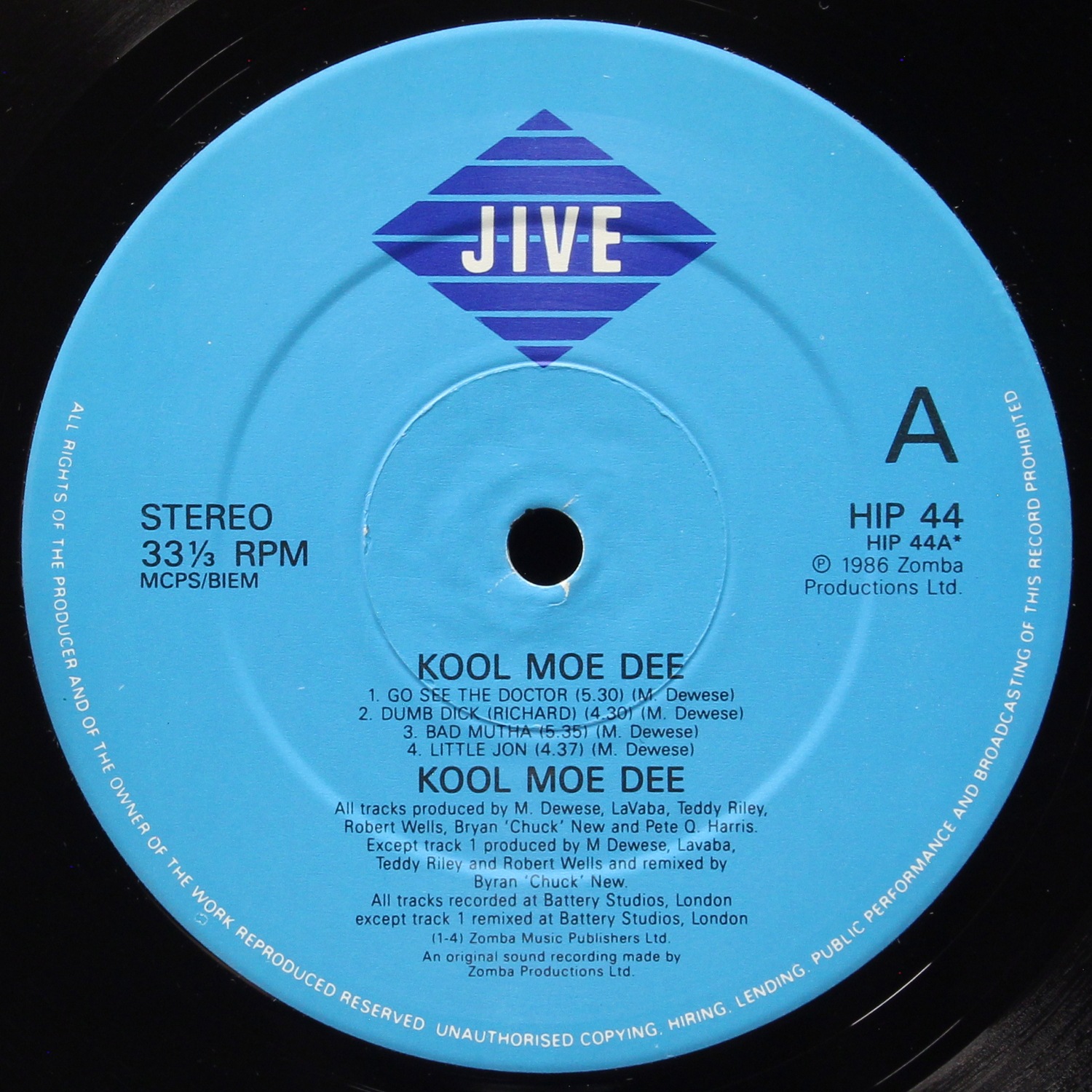 LP Kool Moe Dee — Kool Moe Dee фото 3