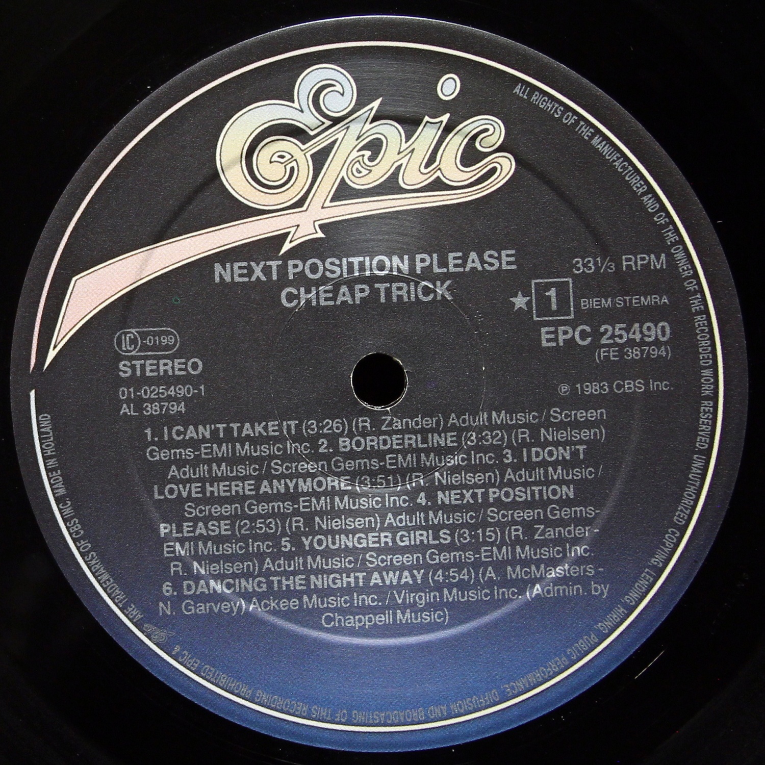LP Cheap Trick — Next Position Please фото 3