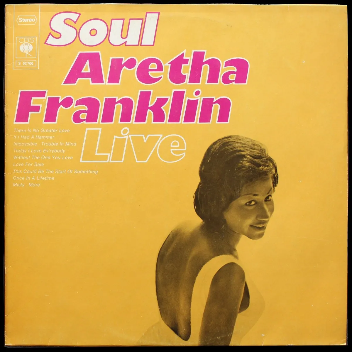 LP Aretha Franklin — Soul - Aretha Franklin - Live фото
