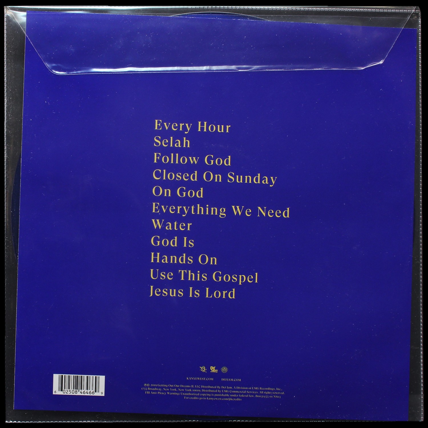 LP Kanye West — Jesus Is King (цветной винил) фото 2