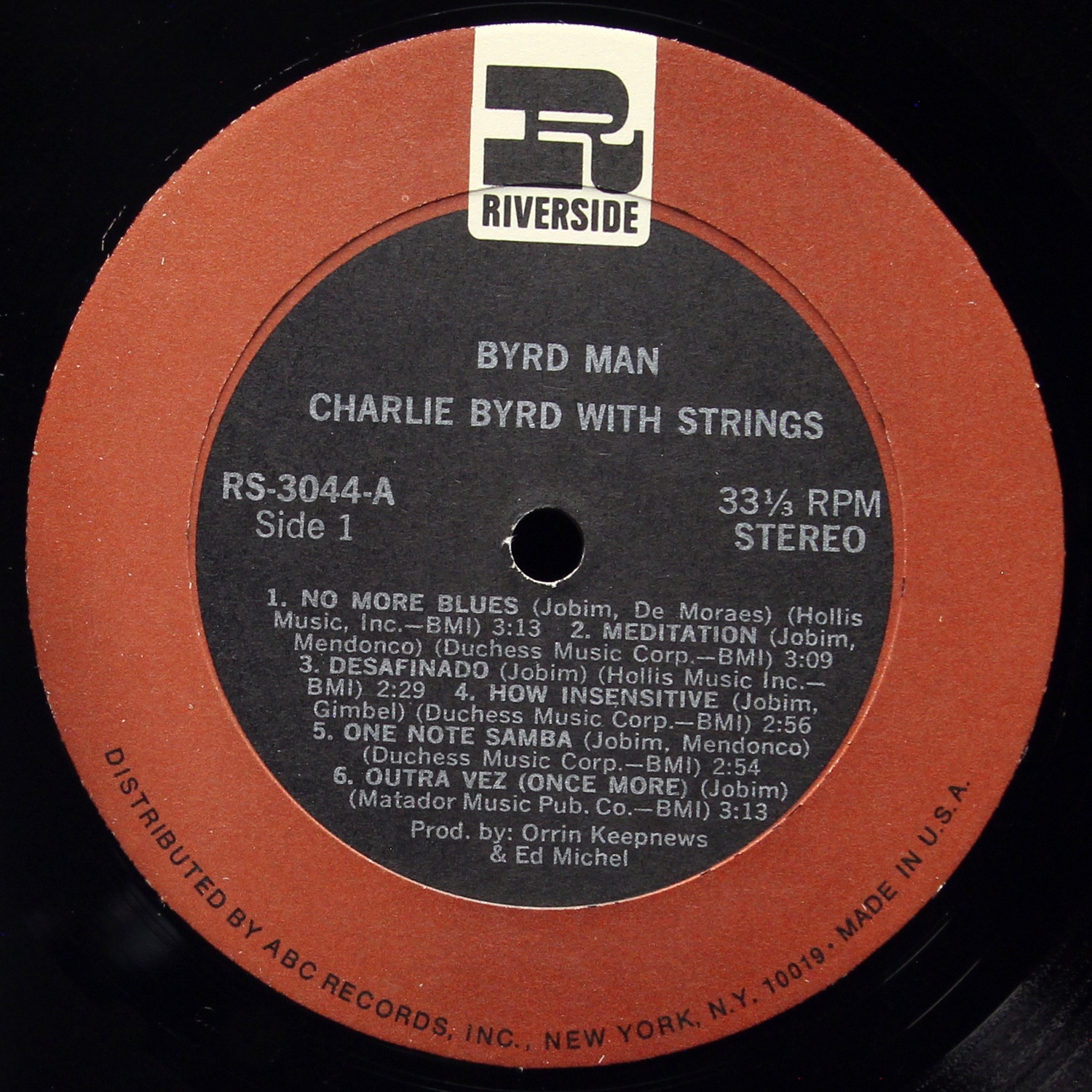 LP Charlie Byrd — Byrd Man With Strings фото 3