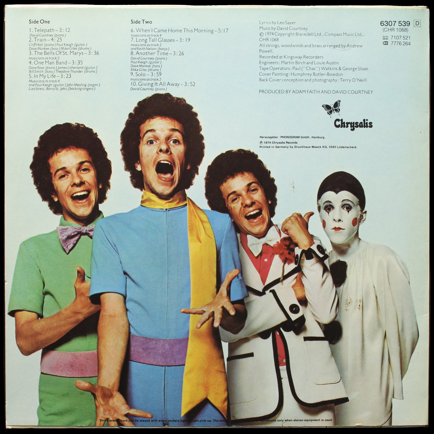 LP Leo Sayer — Just A Boy (+ буклет) фото 2