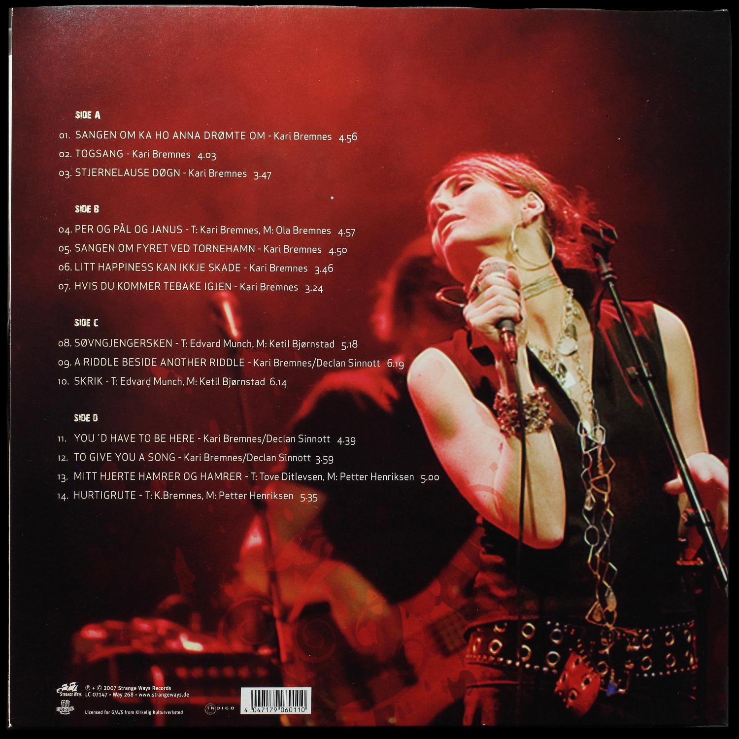 LP Kari Bremnes — Reise (2LP) фото 2