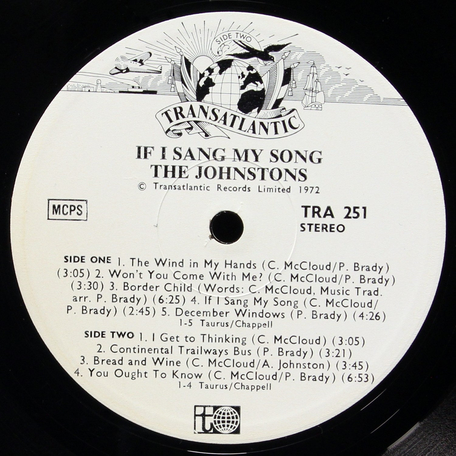 LP Johnstons — If I Sang My Song фото 3